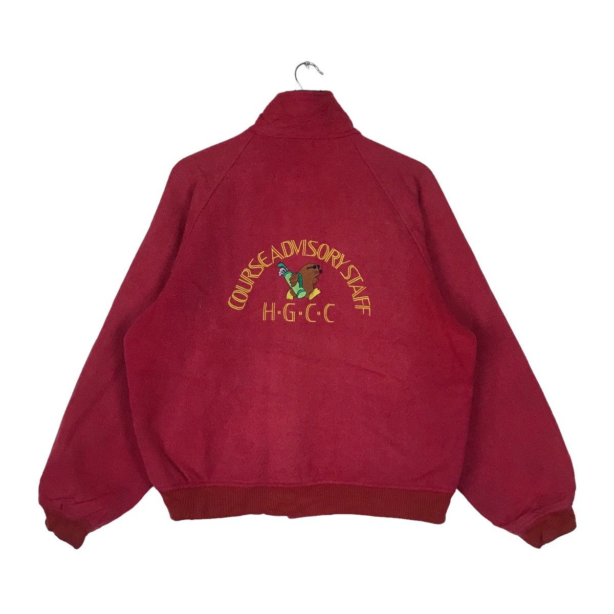Vintage Kensos by Kenso Golf Club Snap Button Jacket