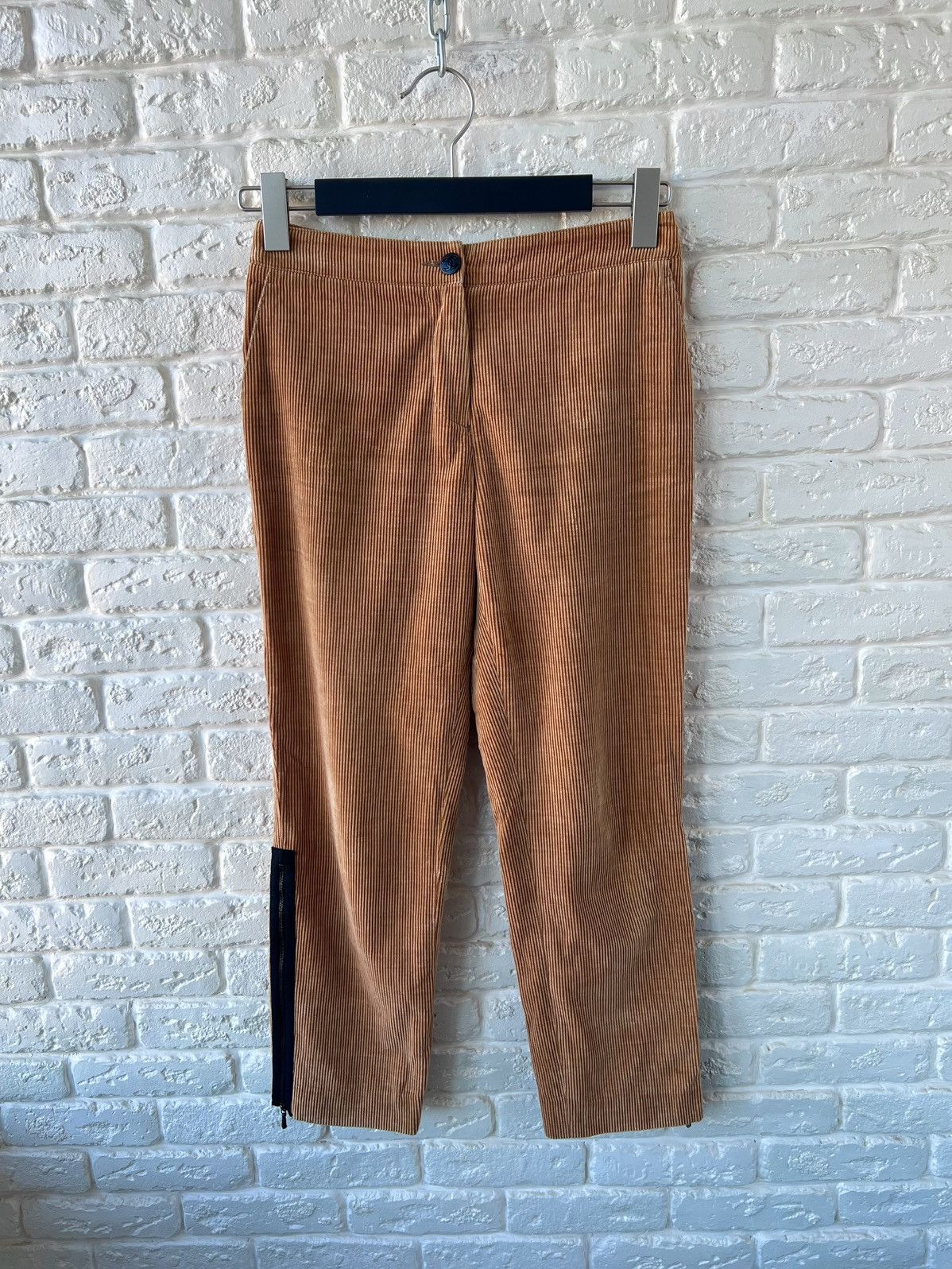 Chanel Chanel Corduroy Cotton / Cashmere Zip Pants Size 24" / US 00 / IT 34 - 1 Thumbnail