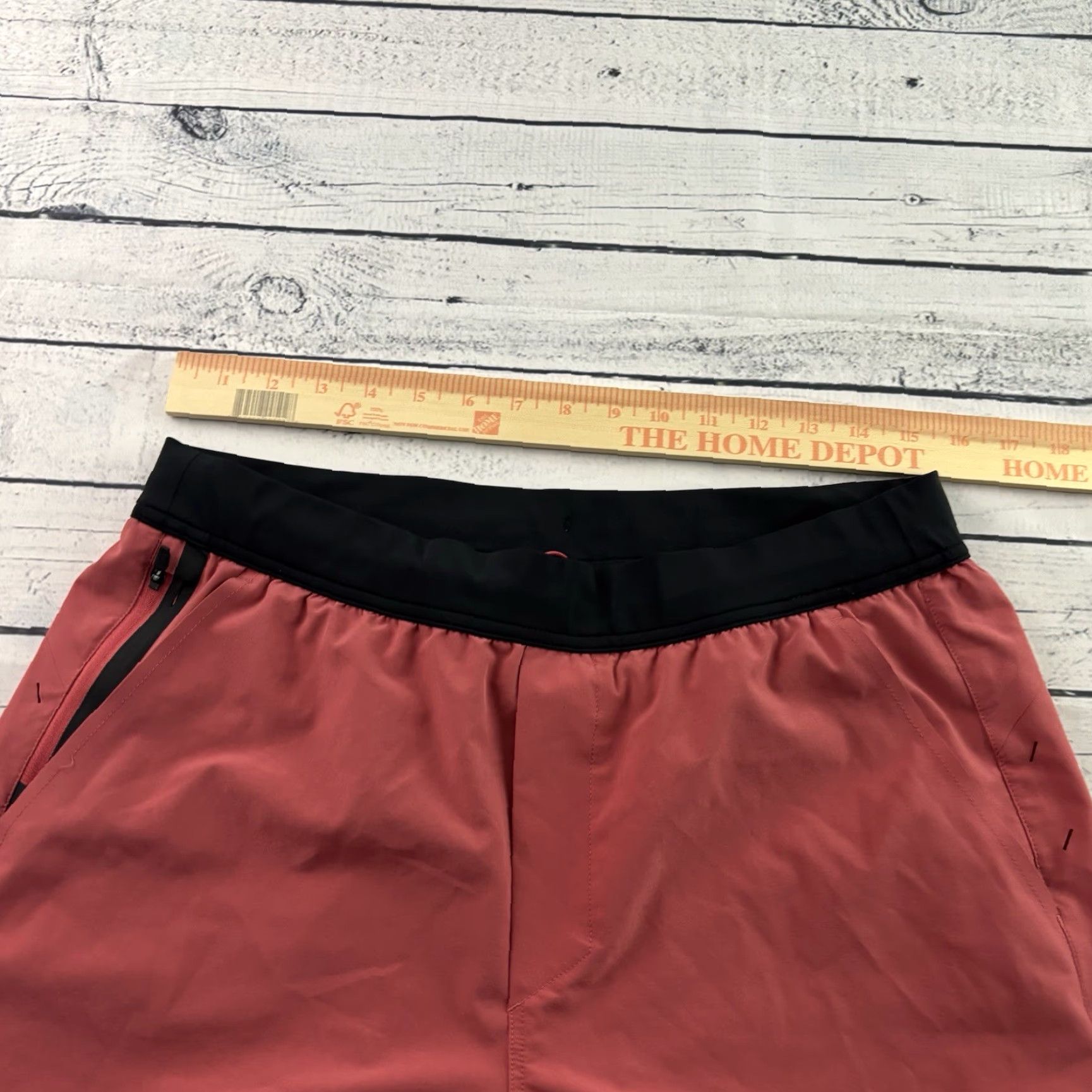 Ten Thousand Ten Thousand Gear Lined Athletic Shorts Men XL Salmon Pink Athletic Shorts Mens XL Pink Lined Size US 36 / EU 52 - 3 Thumbnail