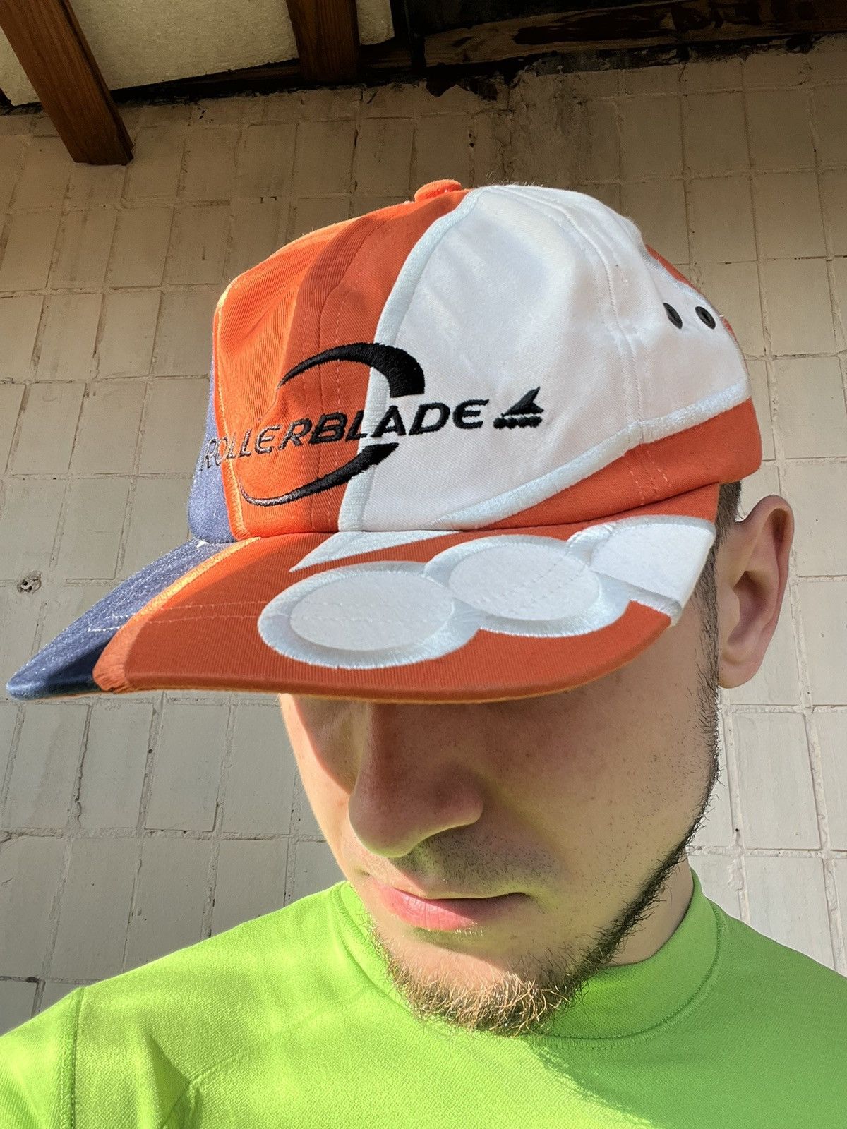 Vintage Vintage Cap Roller Blade Y2K Streetwear Size ONE SIZE - 24 Thumbnail