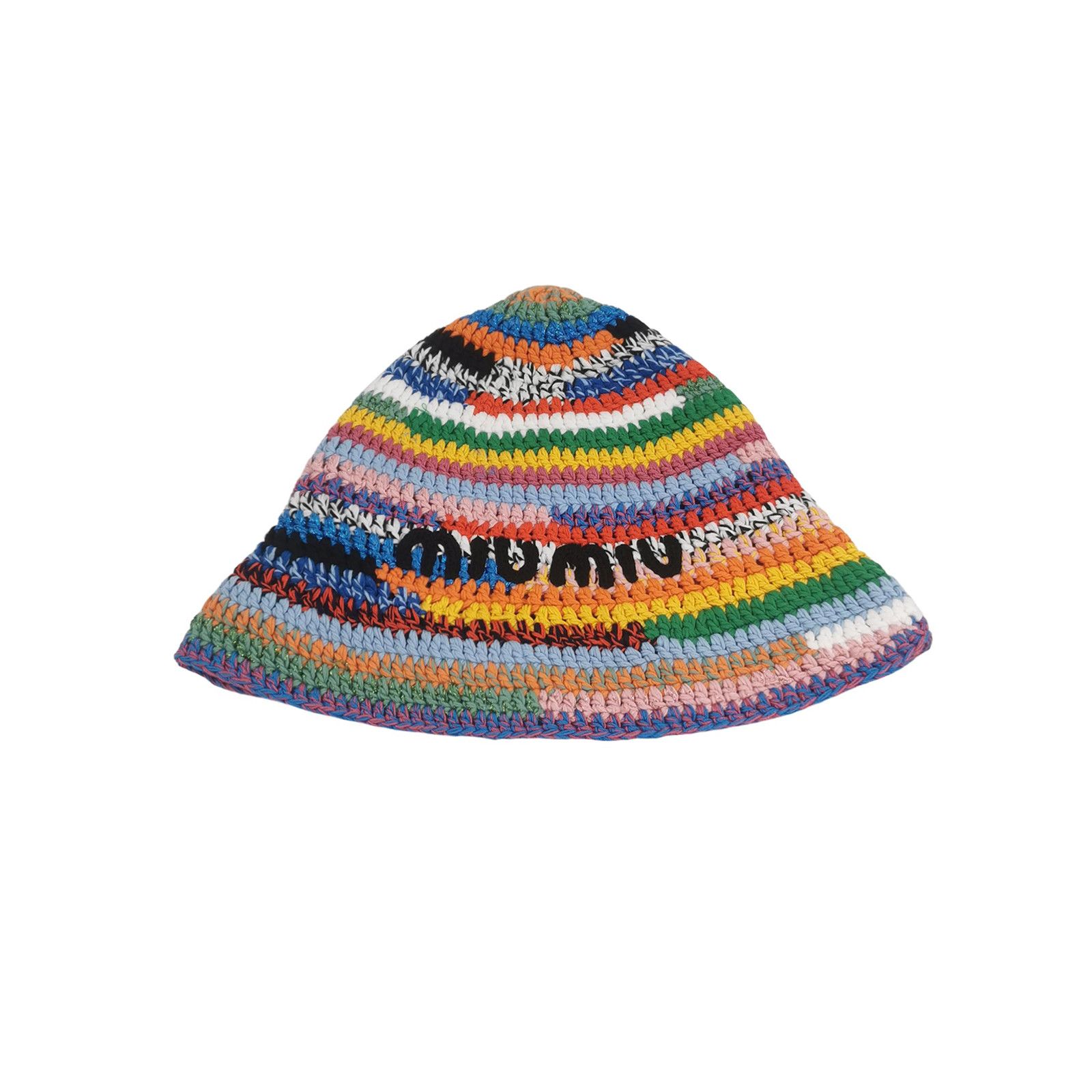 Miu Miu Miu Miu Crochet Bucket Hat Size XS Size ONE SIZE - 1 Thumbnail