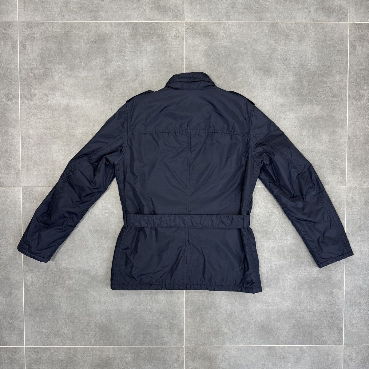 Prada Rare Prada Milano Nylon Navy Blue Jacket Size 50 Size US M / EU 48-50 / 2 - 20 Thumbnail