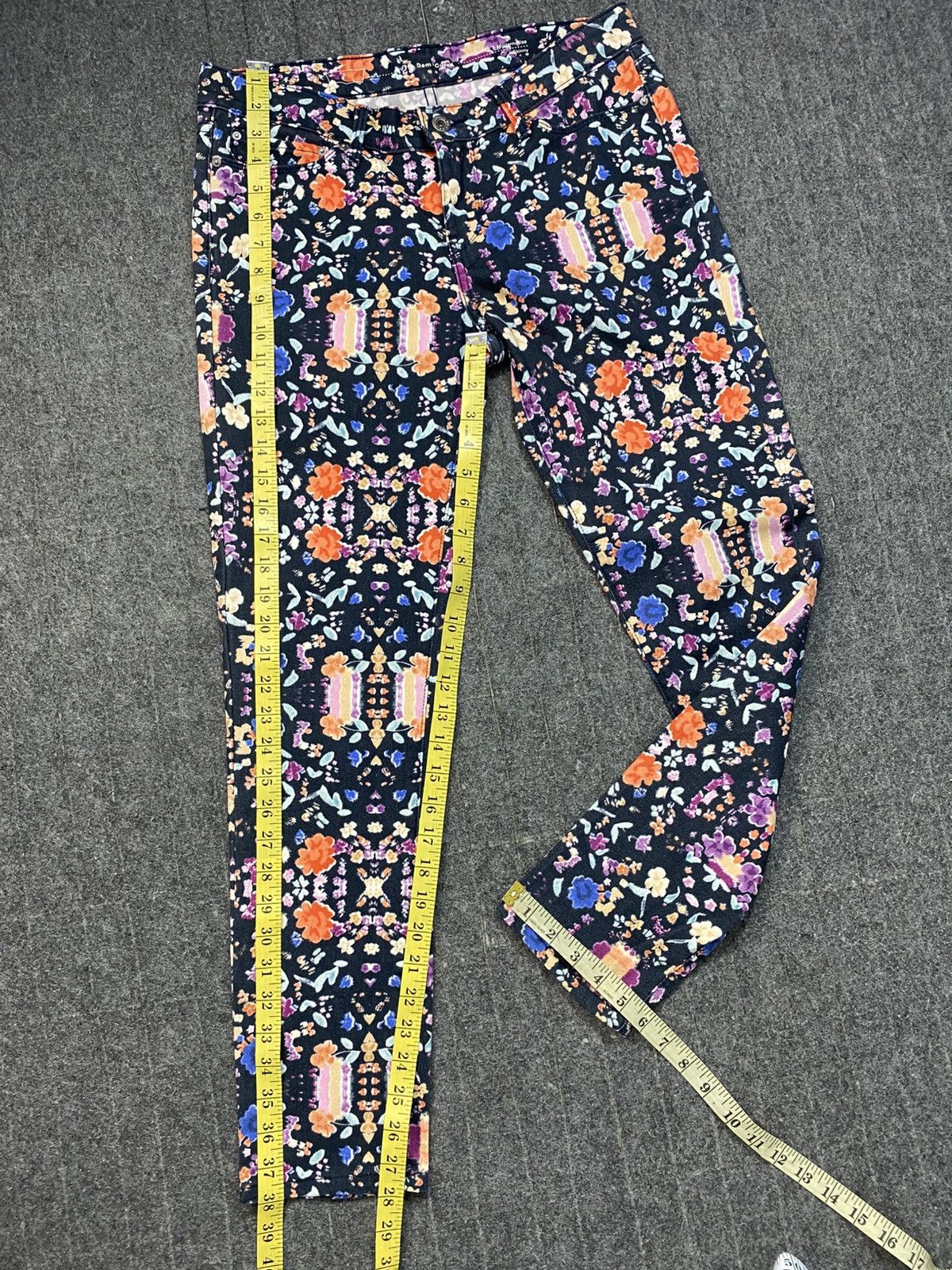 Levi's Levi’s Demi Curve Modern Rise Skinny Jeans Multicolour Flora Size 32" / US 10 / IT 46 - 17 Thumbnail