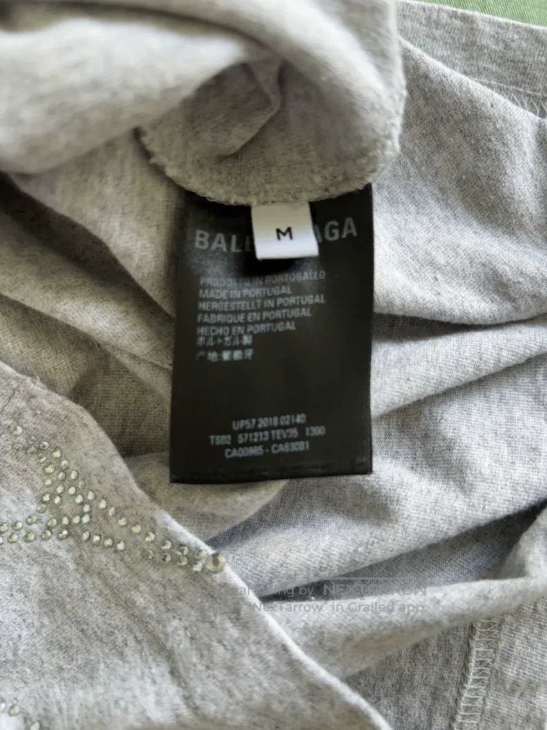 Balenciaga Balenciaga Grey Paris Eiffel Tower Glitter Full Print Shor Size US M / EU 48-50 / 2 - 4 Thumbnail