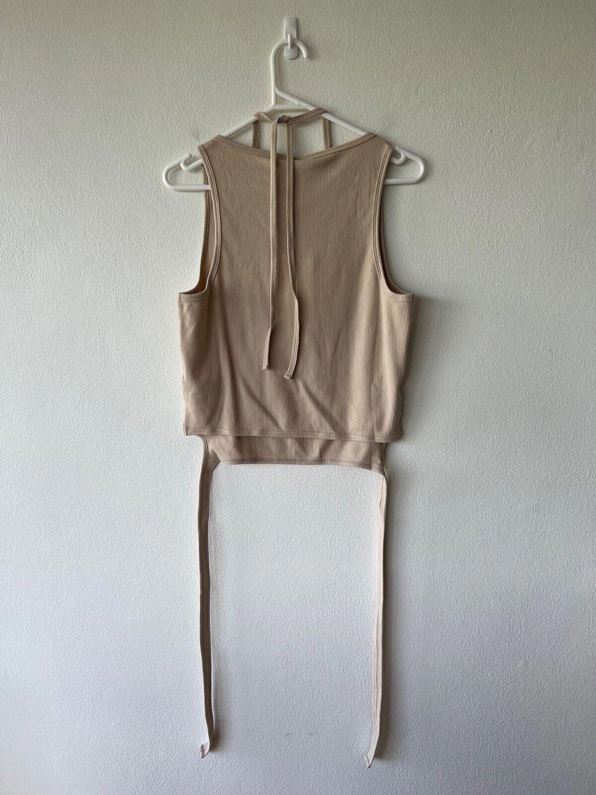 Dion Lee New dion lee halter tie top tank tan extra extra large xxl Size XXL / US 16-18 / IT 52-54 - 4 Thumbnail