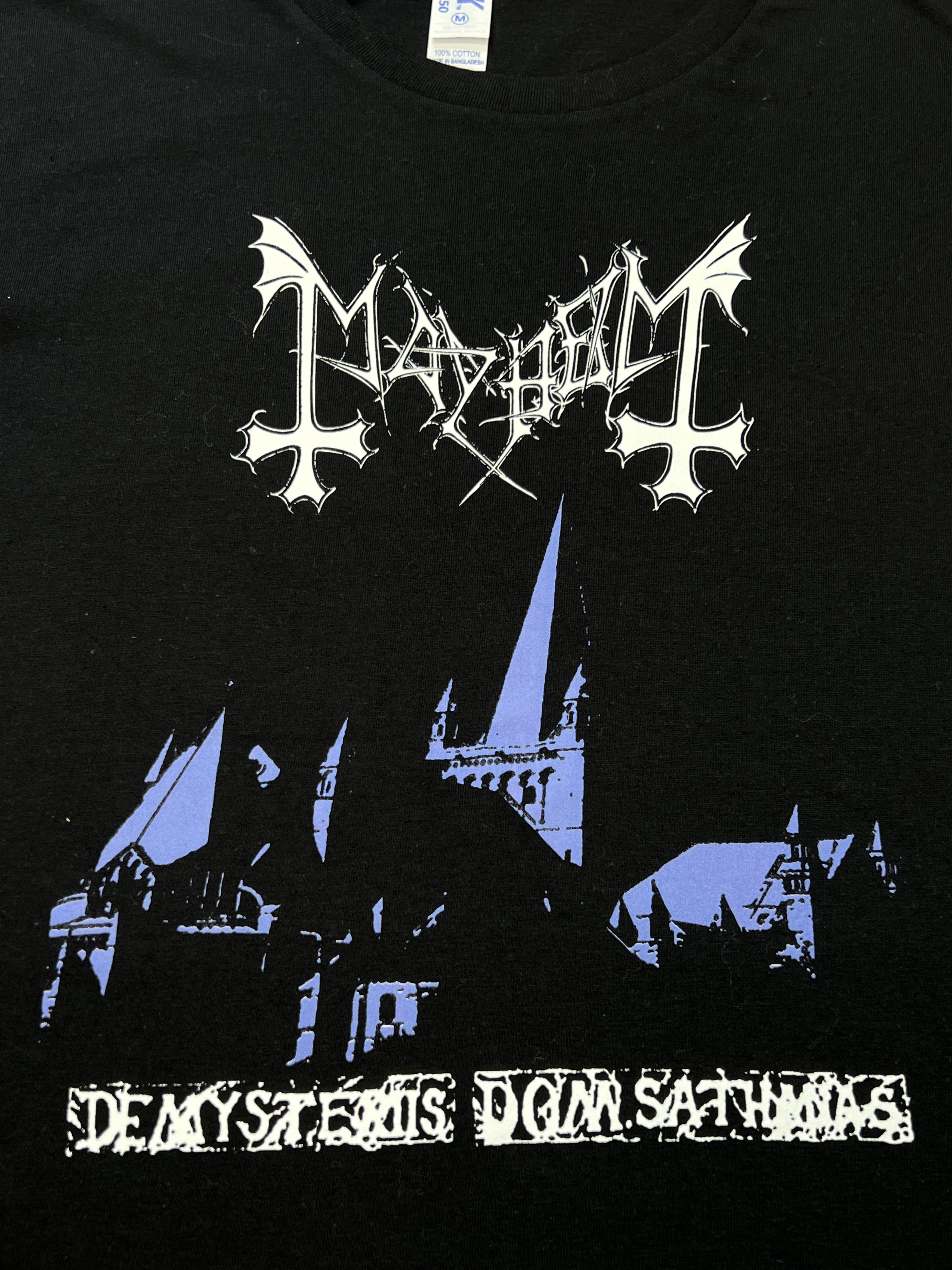 Band Tees mayhem de mysteriis dom sathanas printed tee Size US S / EU 44-46 / 1 - 1 Thumbnail