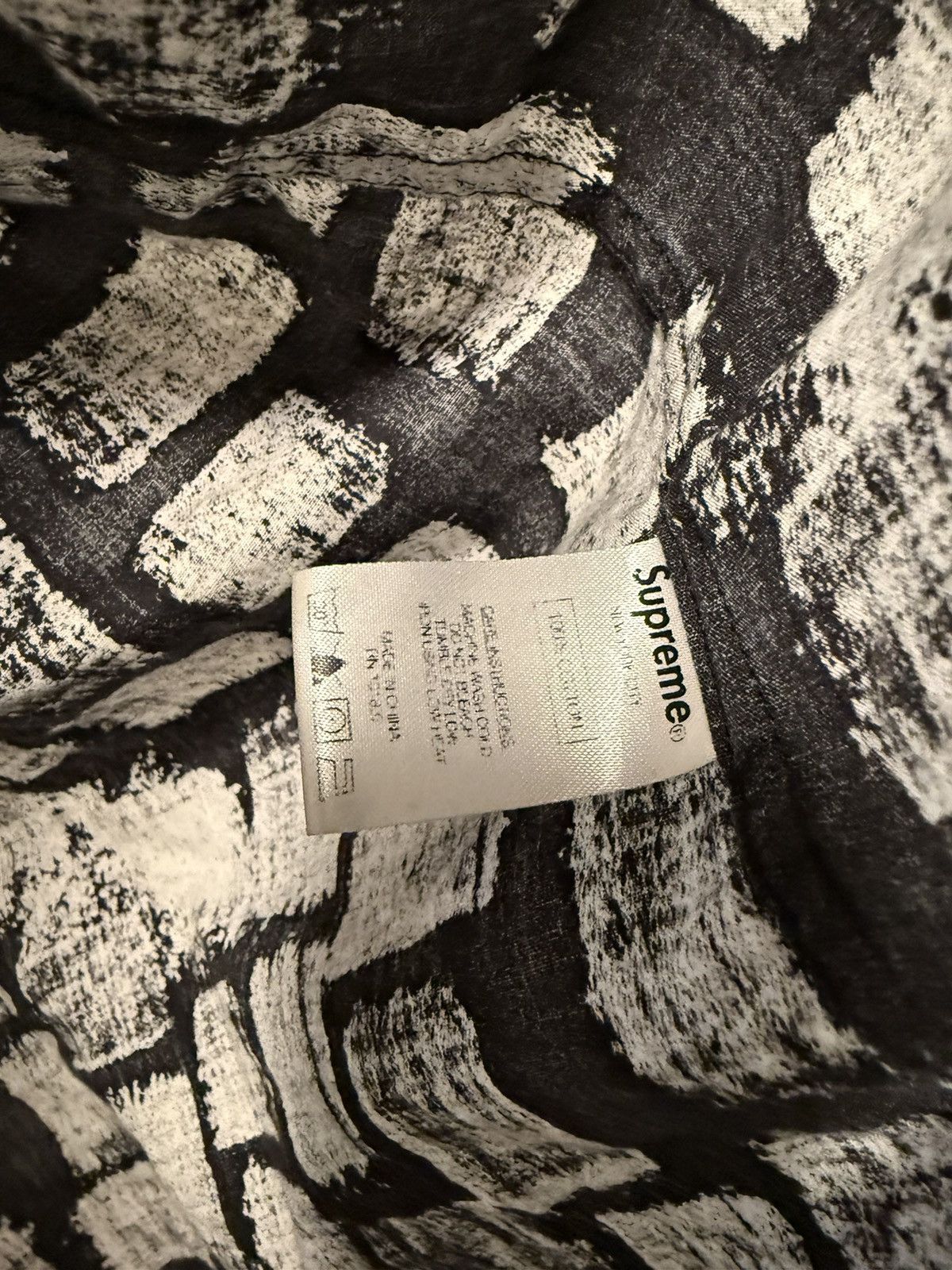 Supreme SS14 Block Print Button Up Shirt Size US L / EU 52-54 / 3 - 5 Thumbnail