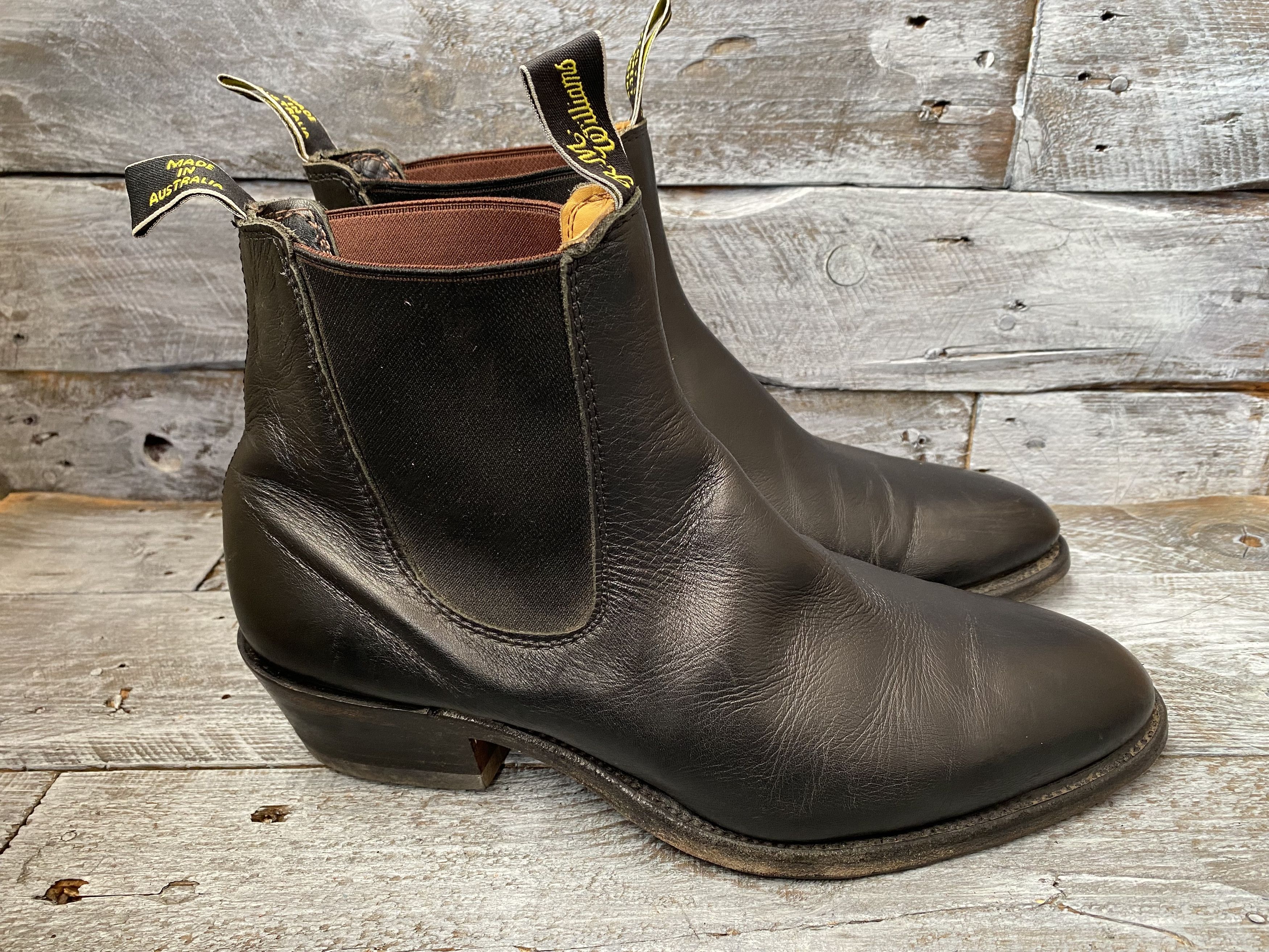 R.M. Williams R.M.Williams chelsea boots, cuban heel szUk 8.5G Size US 9.5 / EU 42-43 - 10 Thumbnail