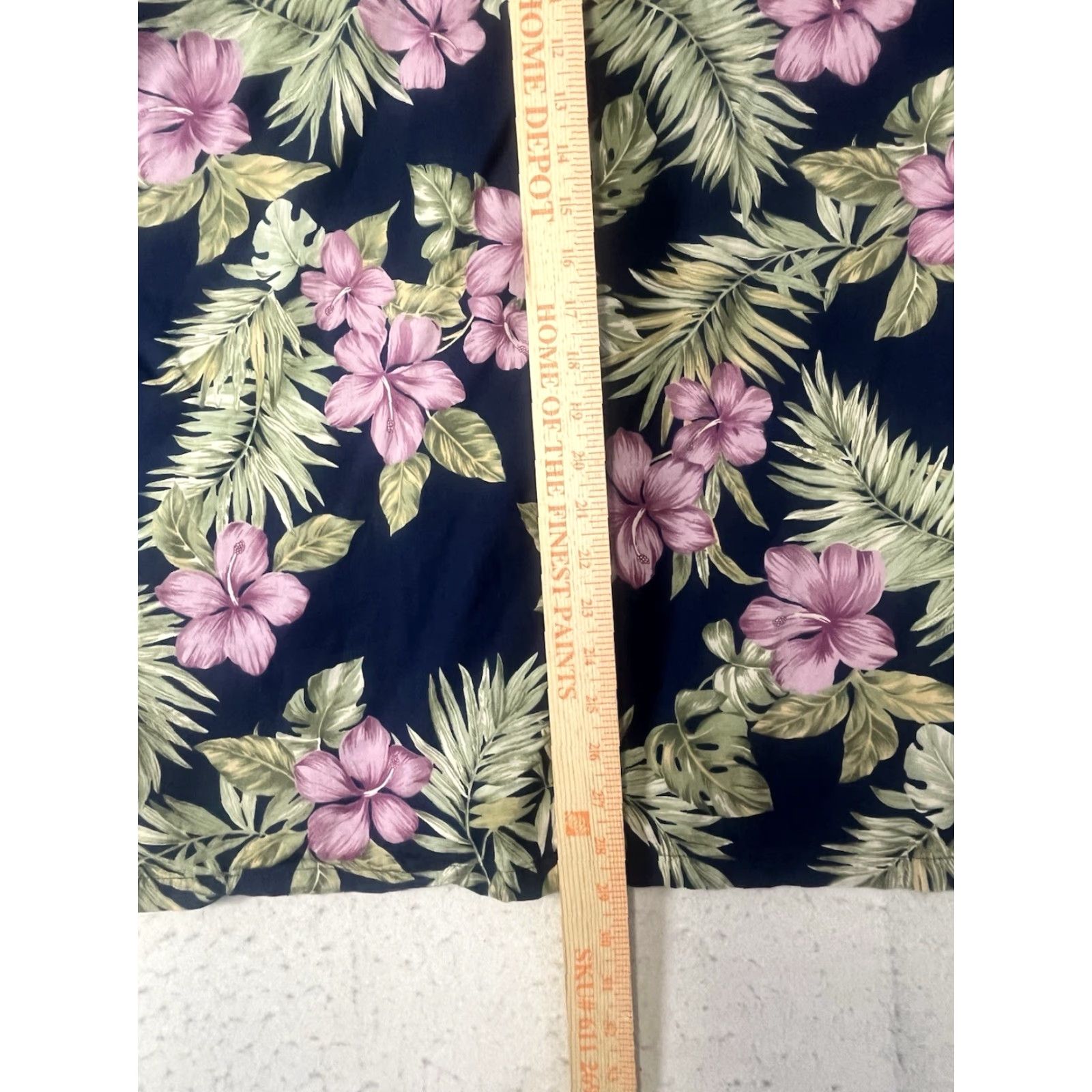 ALOHAS Pau Hana Hawaii Mens Button-Up Shirt Short Sleeve Floral Aloha Print Size L Multicolor Cotton Button Front Shirt Mens Size US L / EU 52-54 / 3 - 4 Thumbnail