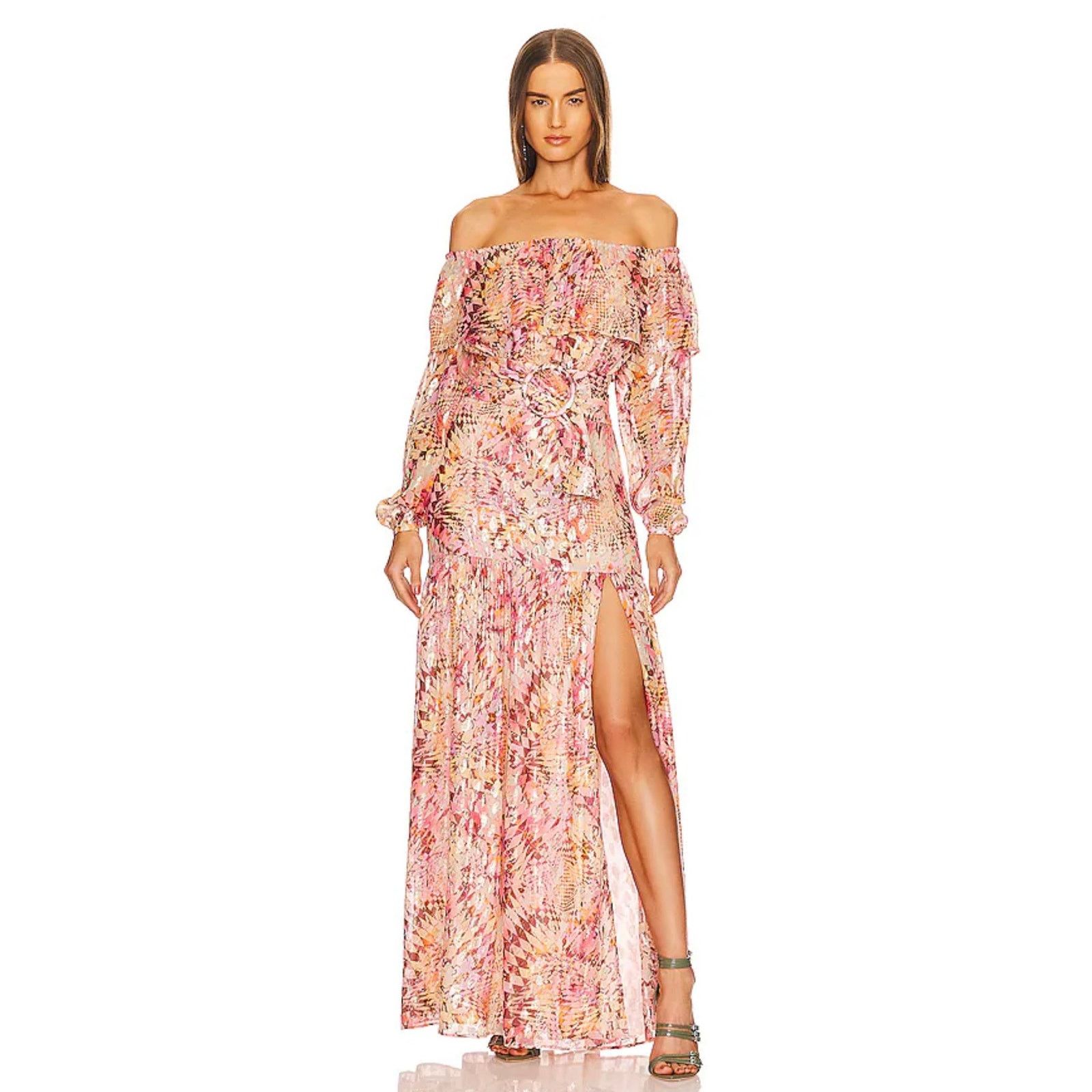 Other Dundas x Revolve Luna Maxi Dress in Optic Geo $500 size S Size S / US 4 / IT 40 - 2 Thumbnail