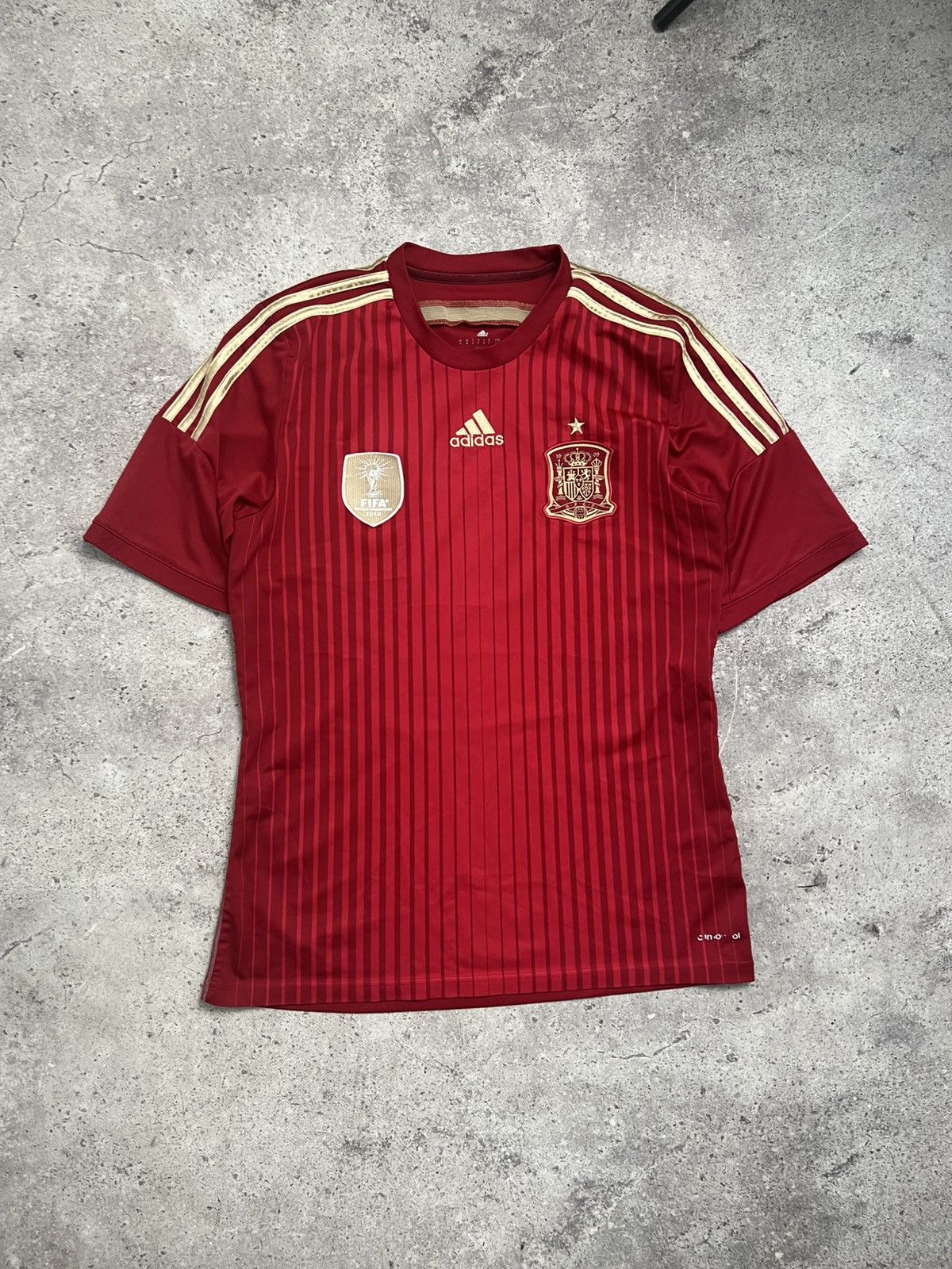 Adidas Spain adidas soccer jersey 2014 Size US M / EU 48-50 / 2 - 3 Thumbnail