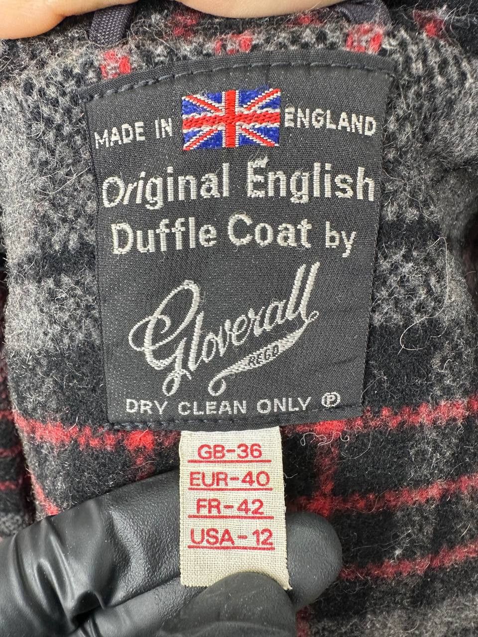 Gloverall Gloverall English Duffle Coat Wool Toggle Long Hooded VTG Size XL / US 12-14 / IT 48-50 - 10 Thumbnail