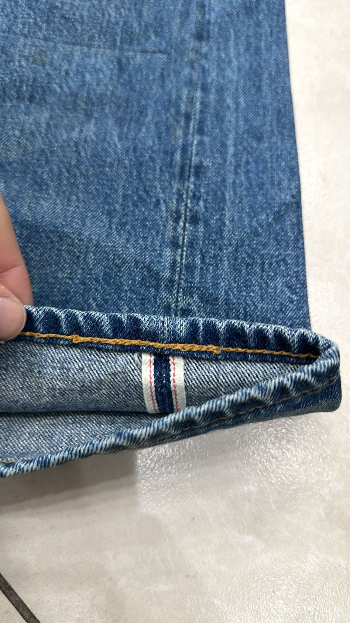 Levi's Vintage Clothing LVC Levi's Vintage Clothing 1947 501XX BigE Selvedge Jeans Size US 30 / EU 46 - 5 Thumbnail