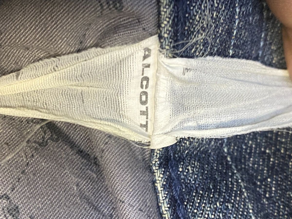 Japanese Brand Vintage Japanese Brand Alcot by Supreme Distressed Jean Size US 38 / EU 54 - 19 Thumbnail
