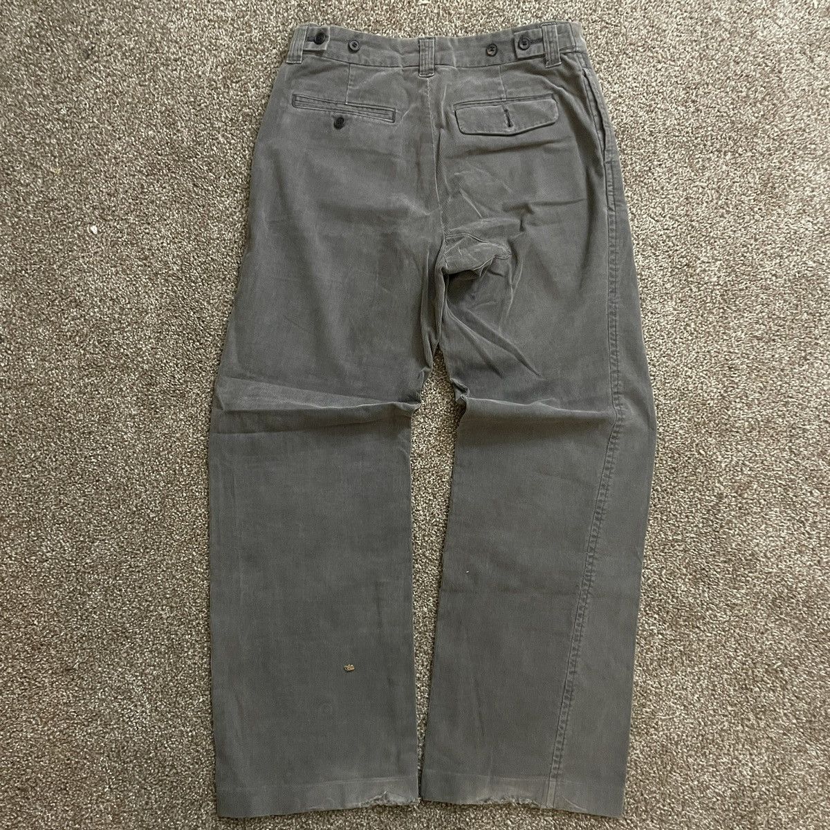 Maison MIHARA YASUHIRO 2005 Miharayasuhiro Asymmetric Corduroy Pants Size US 30 / EU 46 - 2 Thumbnail