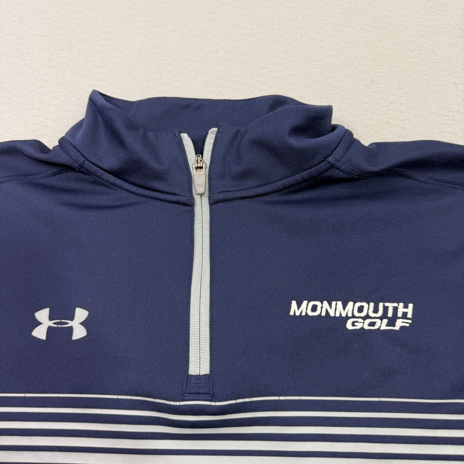 Under Armour Under Armour Monmouth Hawks 1/4 Zip Pullover Extra Large Size US XL / EU 56 / 4 - 3 Thumbnail