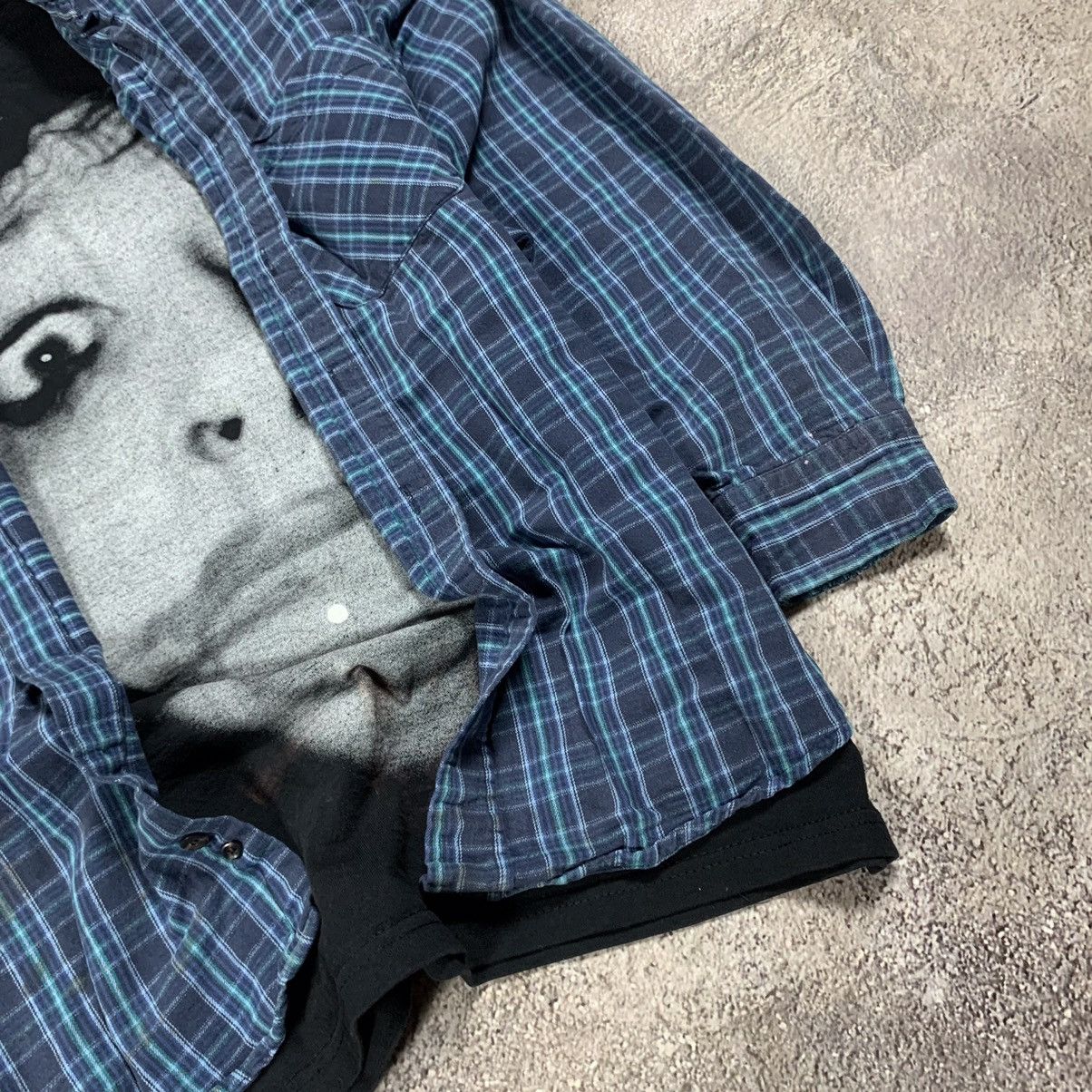 Vintage Vintage 90s Grunge Graphic Print Shirt Plaid Oversized L Size US L / EU 52-54 / 3 - 2 Thumbnail