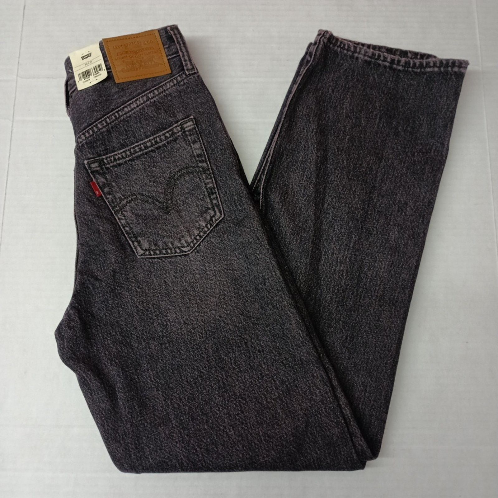 Levi's Levi's Ribcage Straight Ankle Jeans Womens Size 26x31 Purple Size 26" / US 2 / IT 38 - 1 Thumbnail