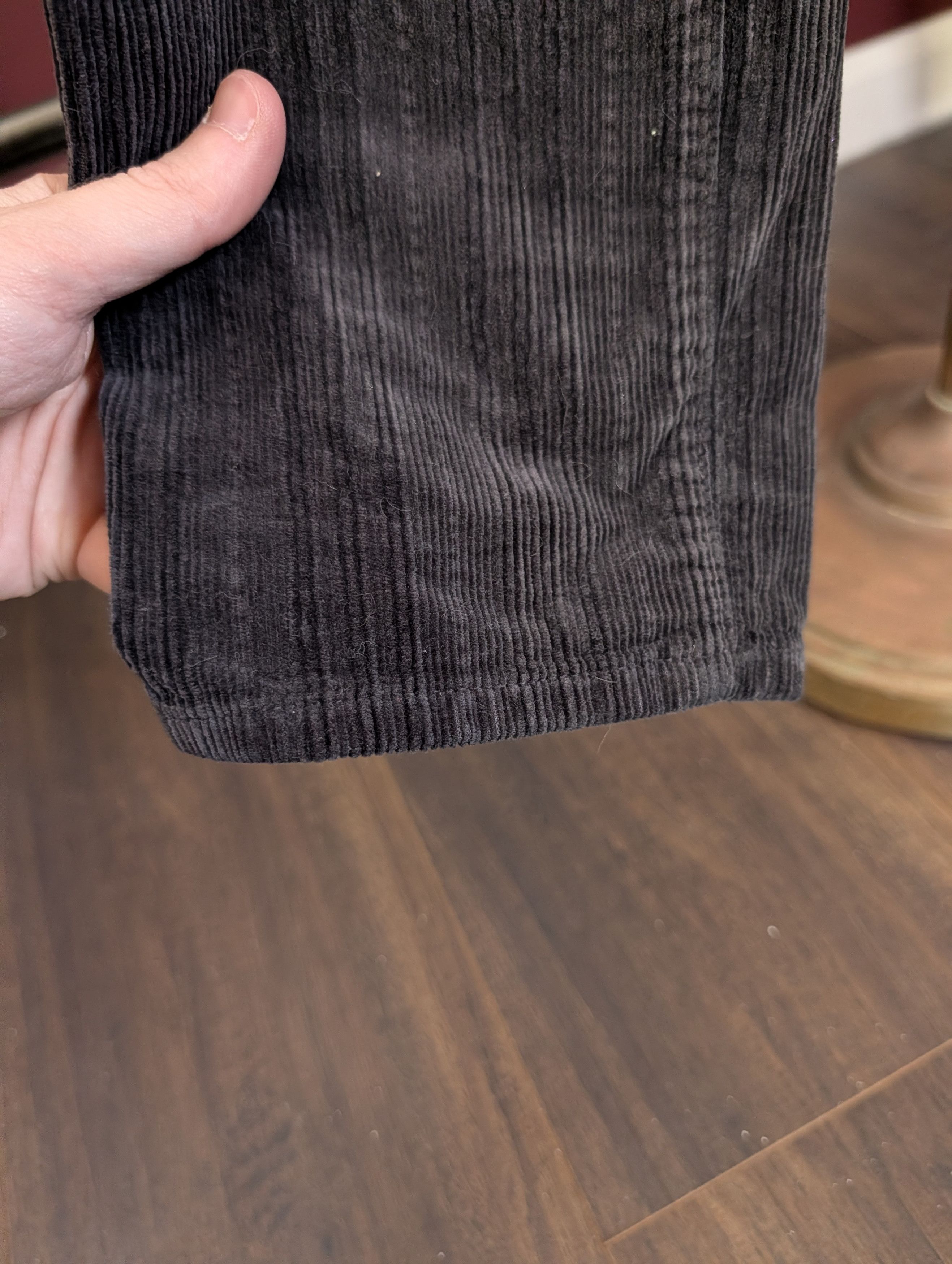 Citizens Of Humanity Black striped corduroy made in USA pants 28 Size US 30 / EU 46 - 6 Thumbnail