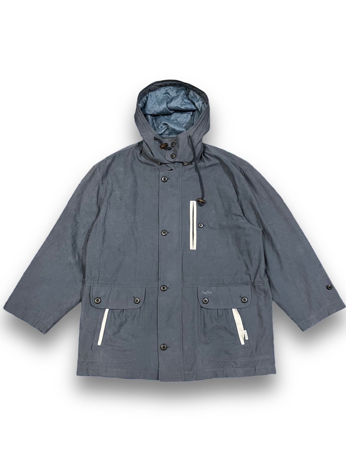 Japanese Brand × Vintage Vintage Troy Bros Detachable Hooded Style Jacket Size US L / EU 52-54 / 3 - 1 Thumbnail