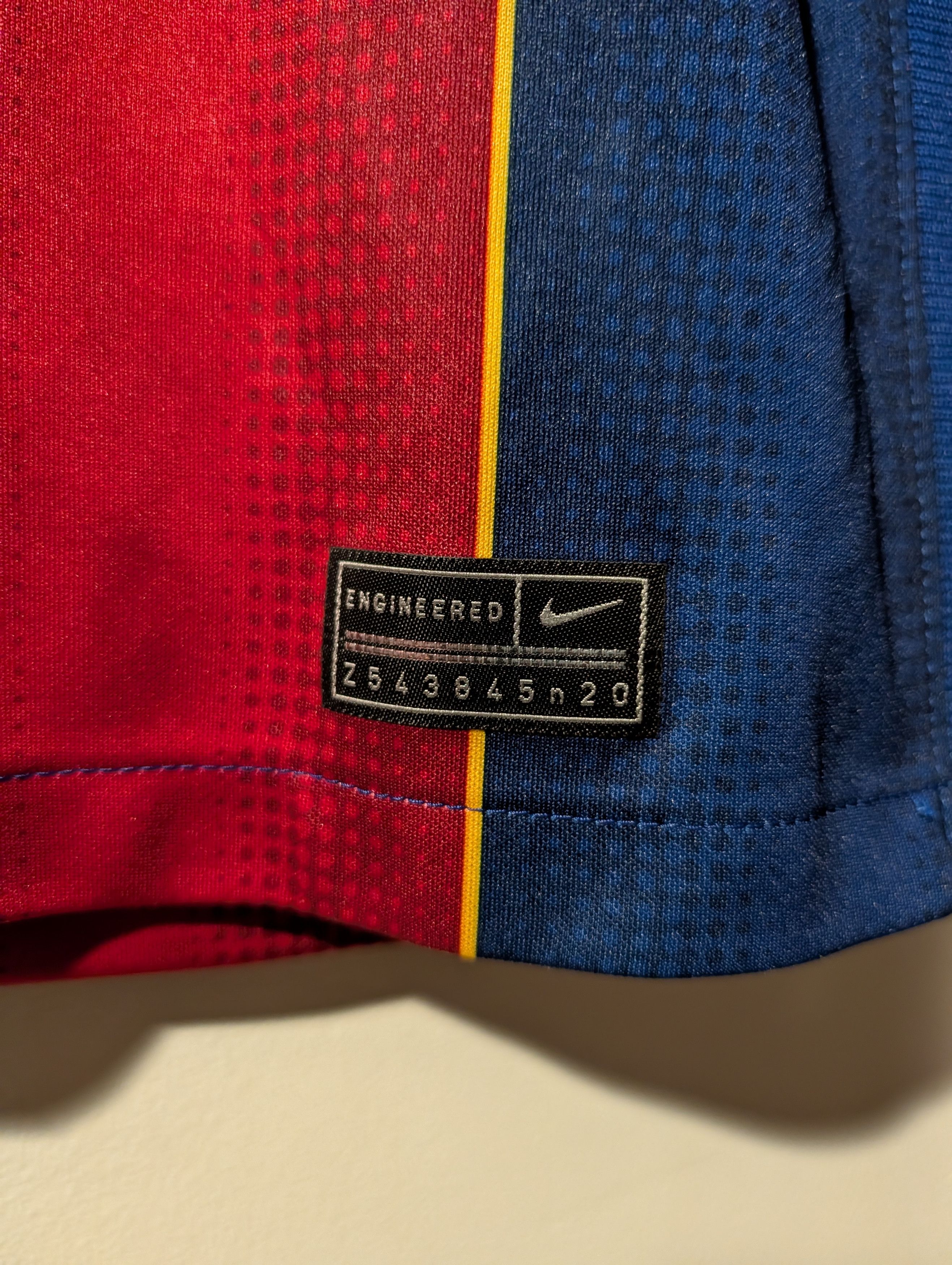 Chelsea Soccer Nike FC Barcelona Home Soccer Jersey Rakuten La Liga Patch Size US S / EU 44-46 / 1 - 8 Thumbnail