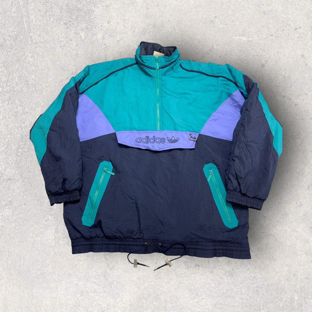 Adidas × Vintage Vintage Adidas puffer jacket Size US L / EU 52-54 / 3 - 1 Thumbnail