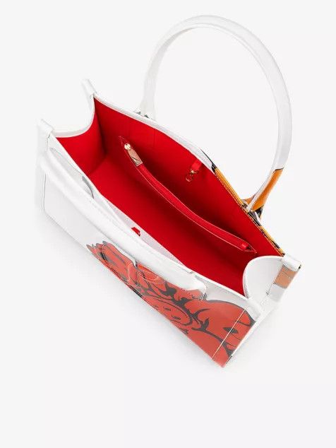 Christian Louboutin oc11z0425 Size:OS/By My Side Ew Small Tote Bag in White Size ONE SIZE - 4 Thumbnail