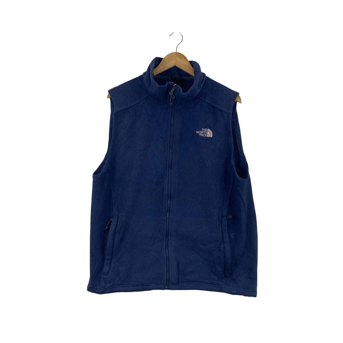 The North Face Vintage THE NORTH FACE Fleece Vest Jacket Full Zip Outdoor Size US L / EU 52-54 / 3 - 1 Thumbnail