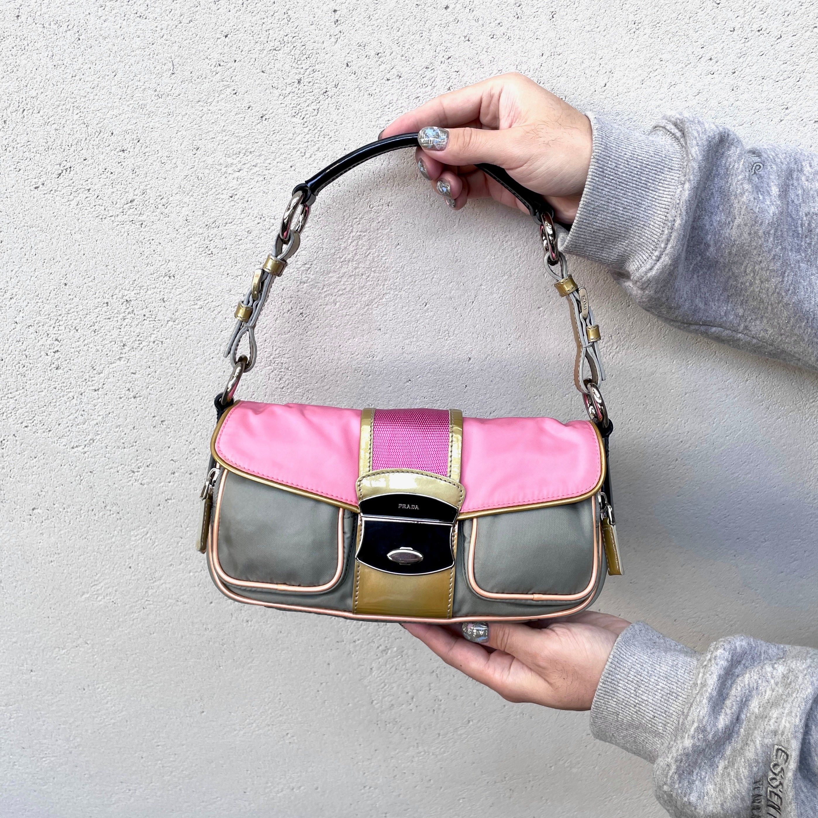 Prada Prada Nylon Pocket Shoulder Bag Size ONE SIZE - 1 Thumbnail