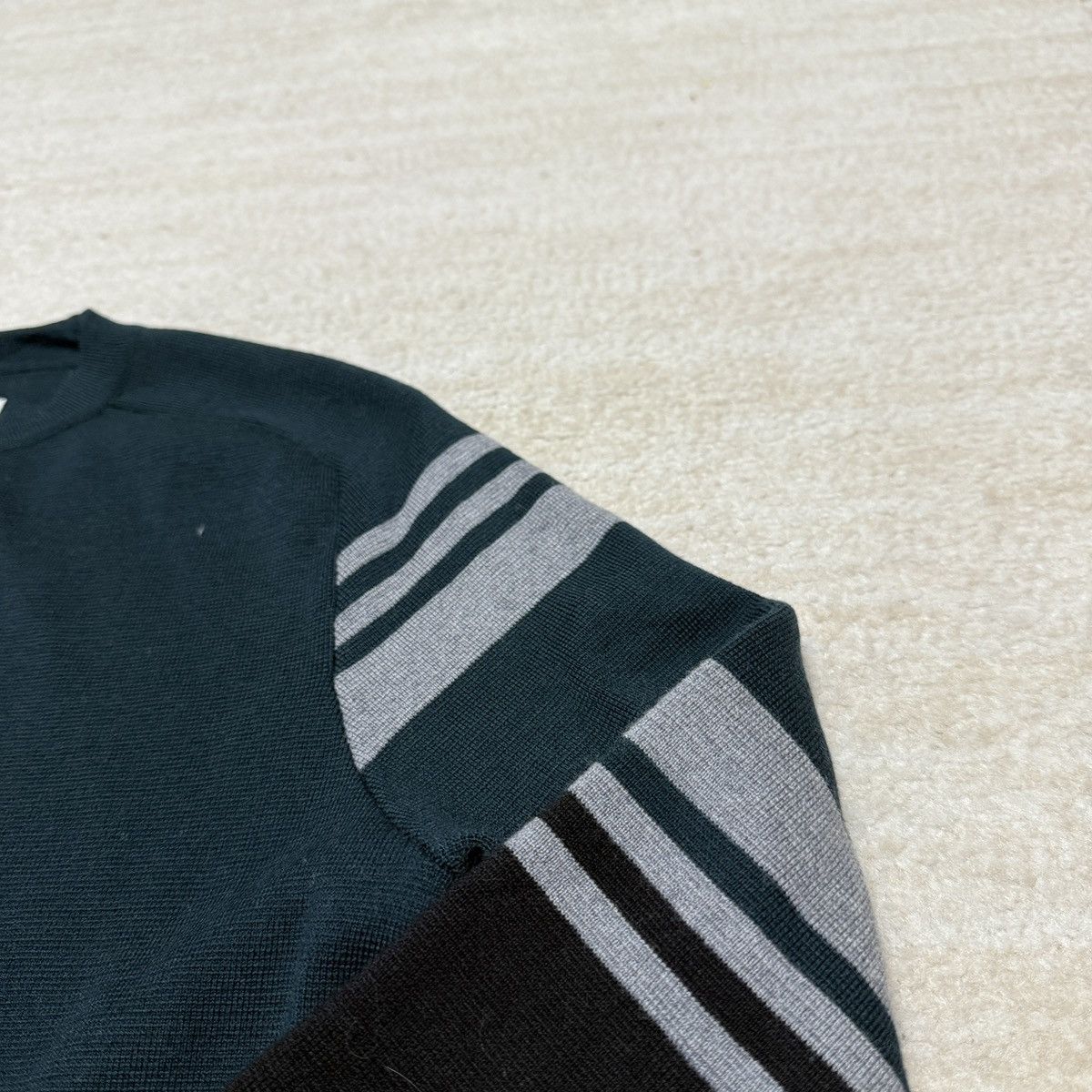 Aztech Mountain Aztech Mountain Wool Color-Block Sweater Forest Green *FLAW* Size US S / EU 44-46 / 1 - 6 Thumbnail
