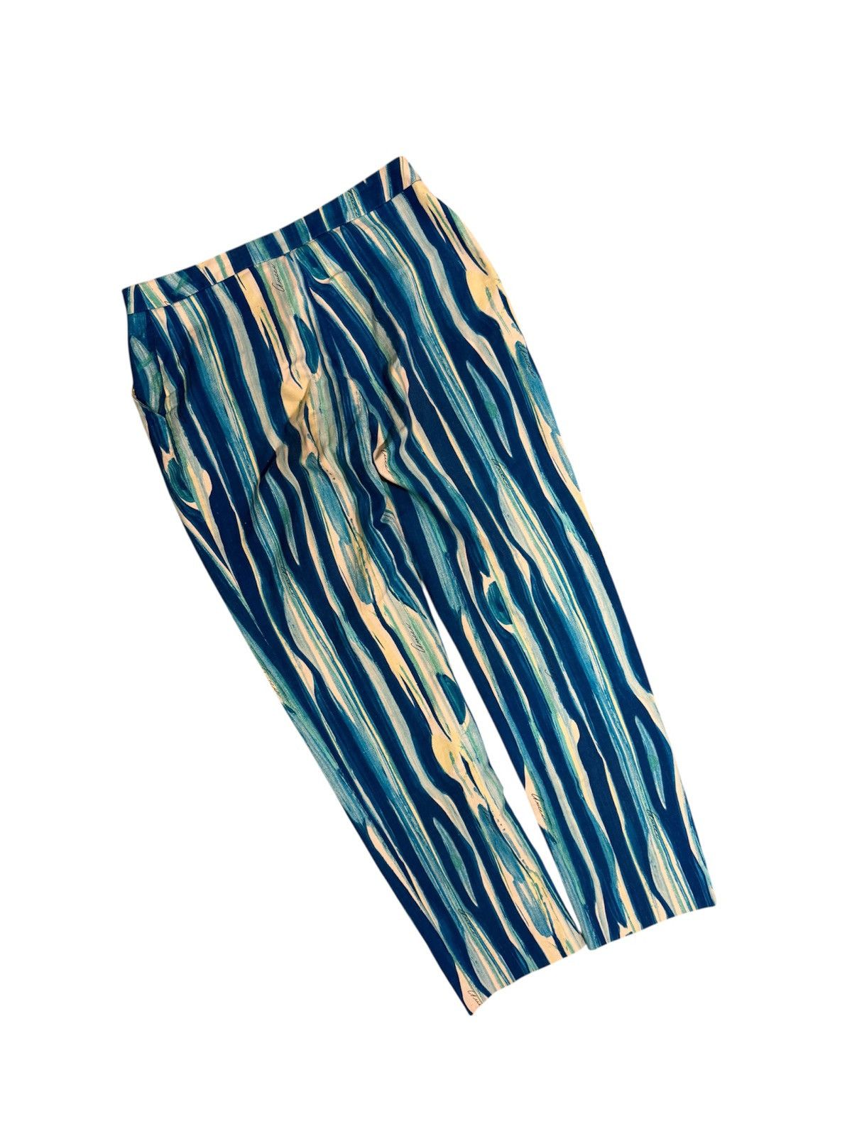 Gucci Gucci Tom Ford SS1996 Runway Painted Print Trousers Size 28" / US 6 / IT 42 - 3 Thumbnail