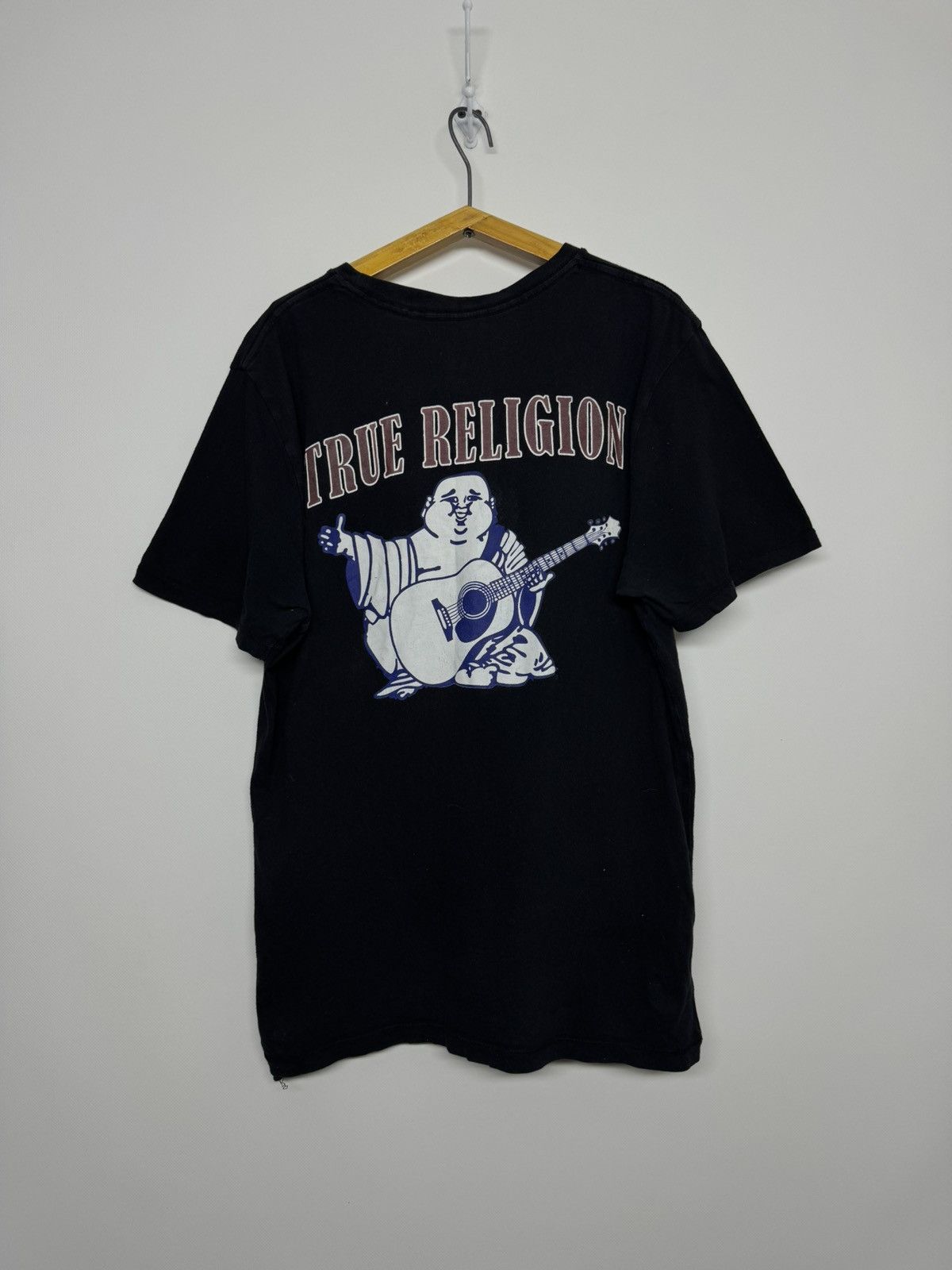 True Religion Vintage Y2k True Religion Big Logo T-Shirt Size US L / EU 52-54 / 3 - 3 Thumbnail