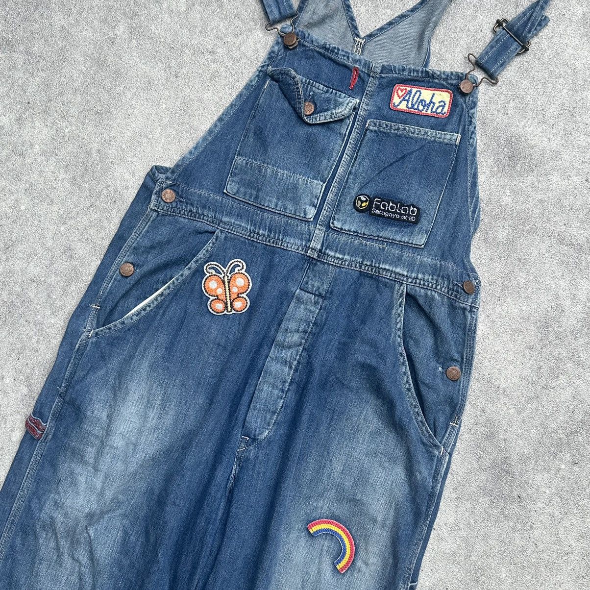 Hysteric Glamour 00s Hysteric Glamour Denim Overall Jumpsuit Size US 34 / EU 50 - 4 Thumbnail