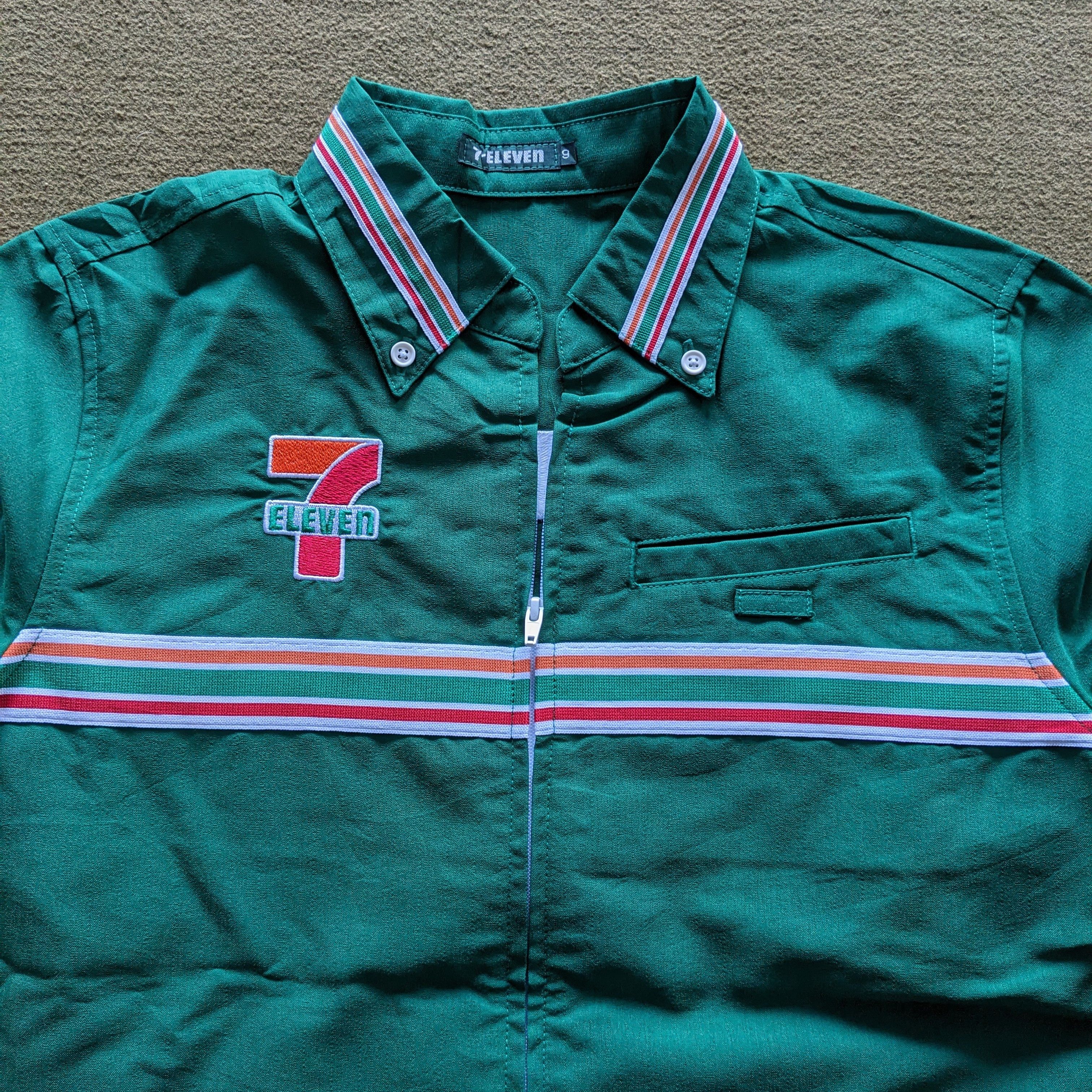 Japanese Brand Vintage 7 ELEVEN Uniform Workers Jacket Size US S / EU 44-46 / 1 - 2 Thumbnail