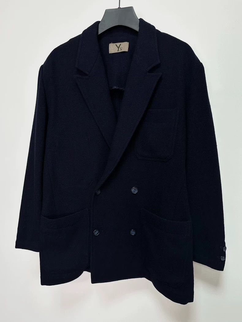 Yohji Yamamoto Yohji Yamamoto size os The earliest double-breasted jacket Size US M / EU 48-50 / 2 - 2 Thumbnail