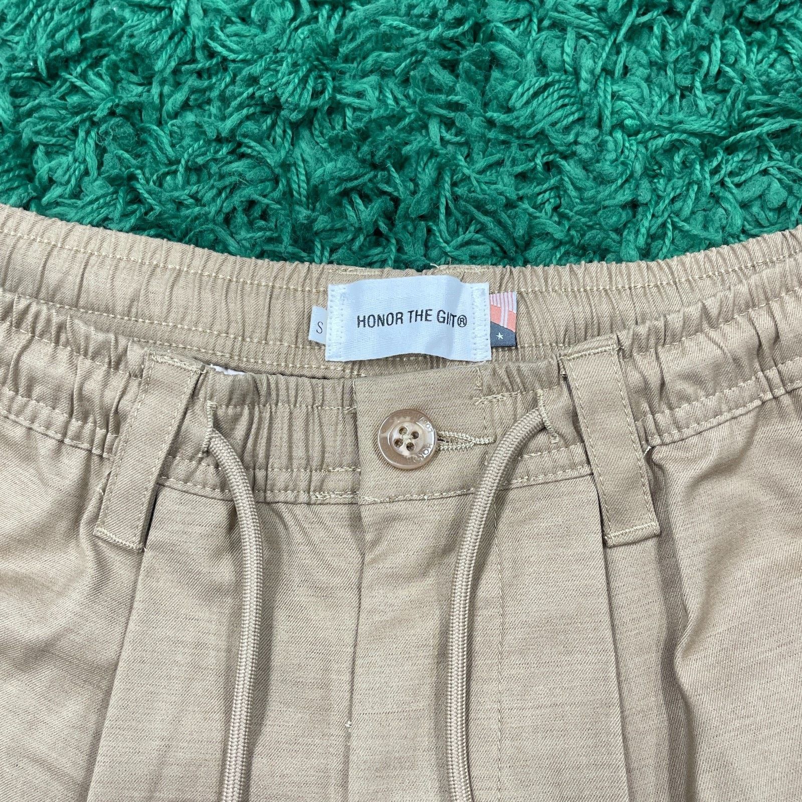 Honor the Gift Honor The Gift Baldwin Wool Blend Tan Brown Casual Shorts Size US 30 / EU 46 - 3 Thumbnail