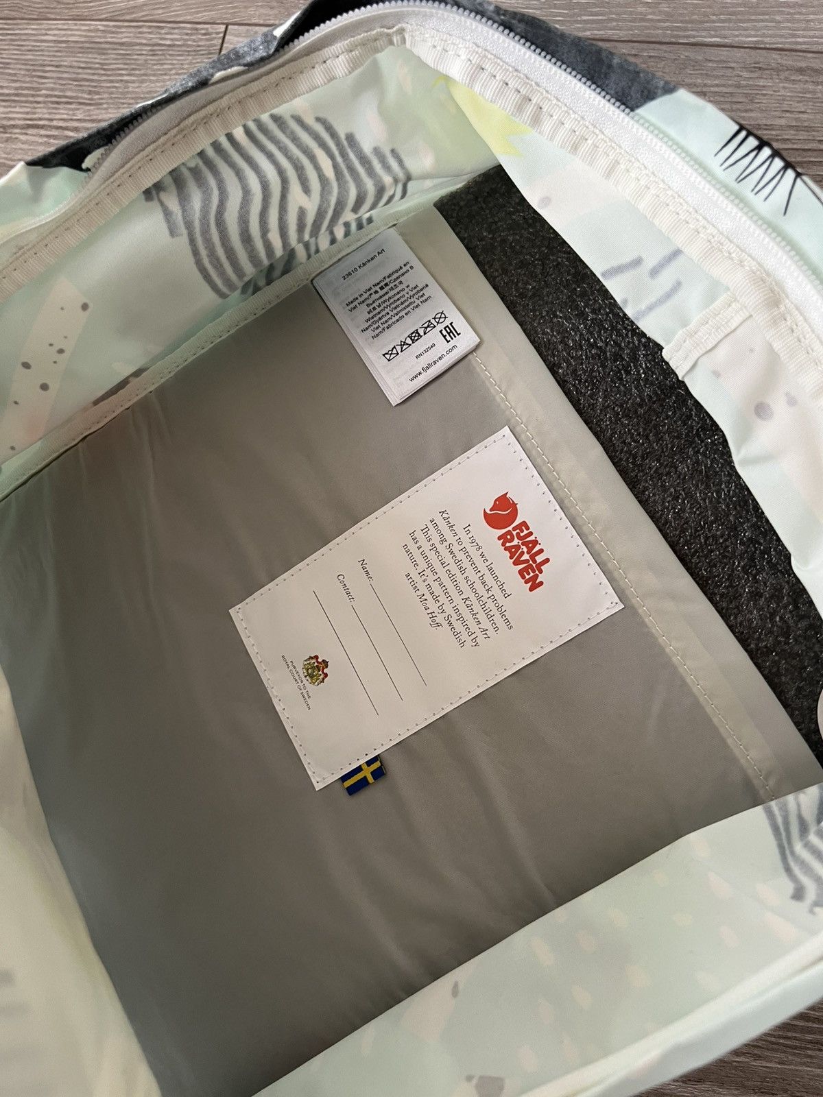 NEW WITH TAGS‼️Fjallraven Art Kanken Regular Opium Backpack