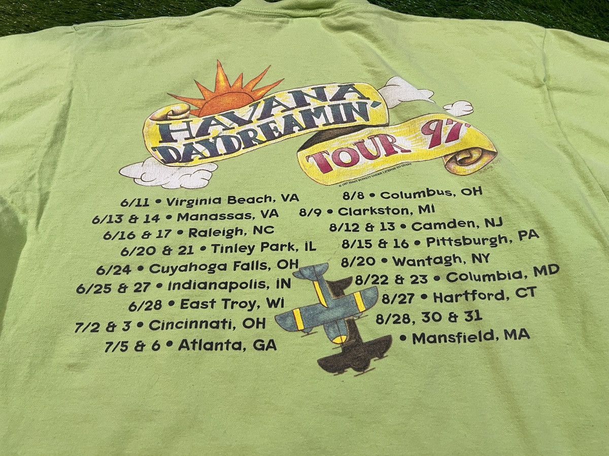 Tultex × Vintage Jimmy Buffett 1997 Havana Daydreamin Shirt Coral Reefer Band Size US XL / EU 56 / 4 - 6 Thumbnail