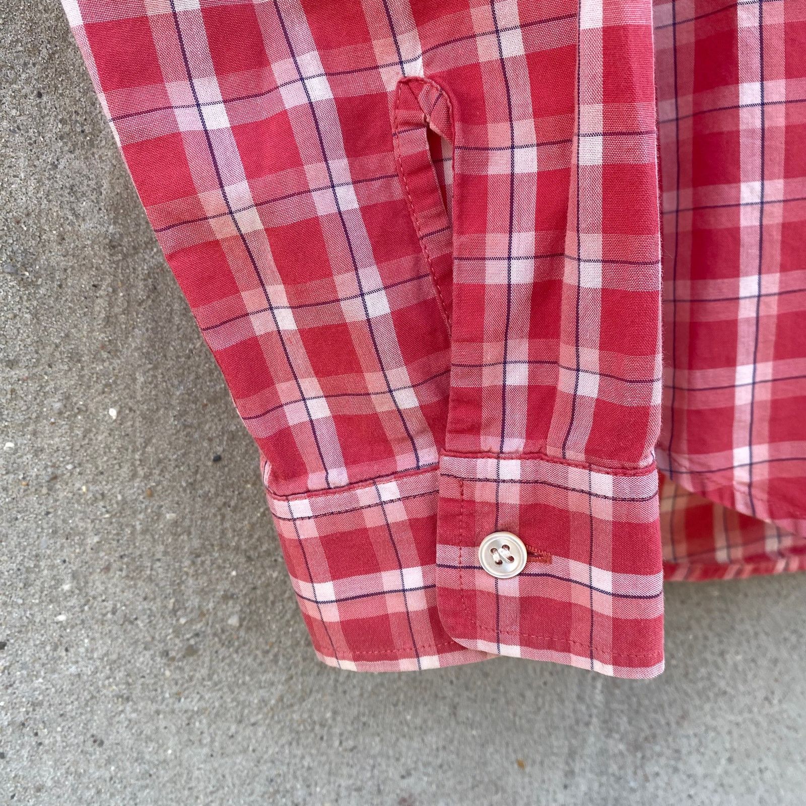 A.P.C. A.P.C. Plaid Button Up 100% Cotton Shirt Size US S / EU 44-46 / 1 - 6 Thumbnail