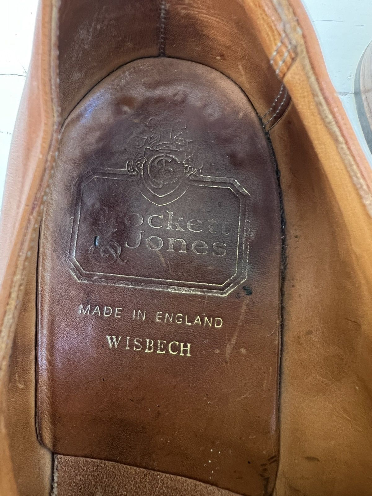 Crockett & Jones VTG Crockett & Jones Brown Leather Derby Dress Shoes Size US 9 / EU 42 - 14 Thumbnail