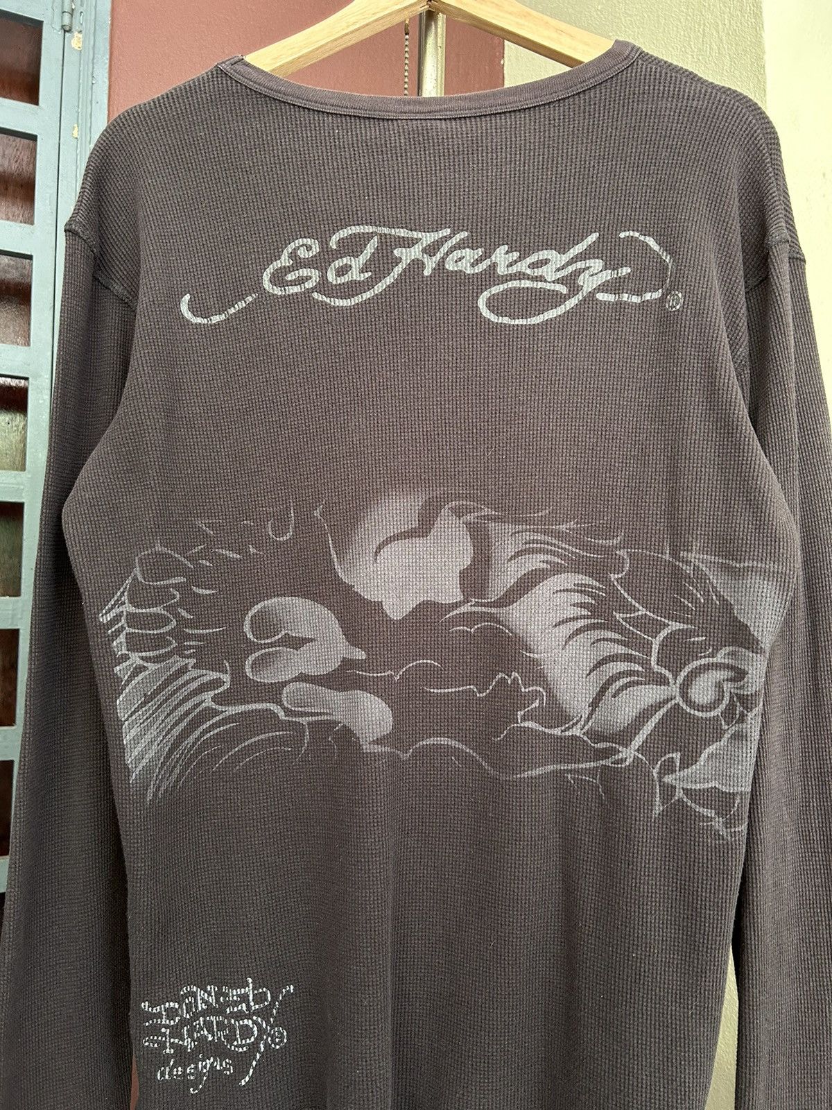 Ed Hardy ☠️Ed Hardy Skull Long Sleeve ☠️ Size US M / EU 48-50 / 2 - 4 Thumbnail