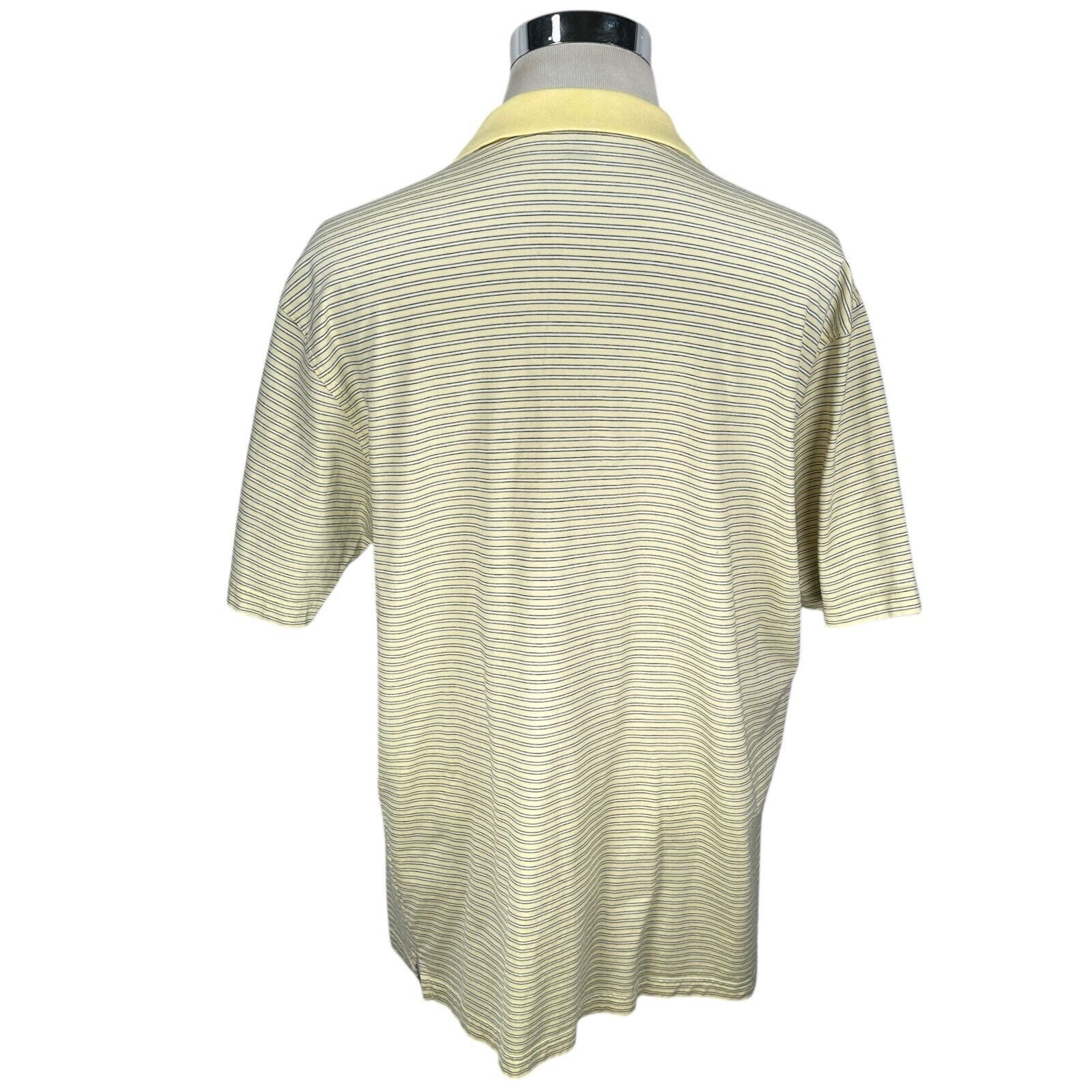 Other Masters Amen Corner Polo Shirt Men’s XL Yellow Striped Size US XL / EU 56 / 4 - 5 Thumbnail