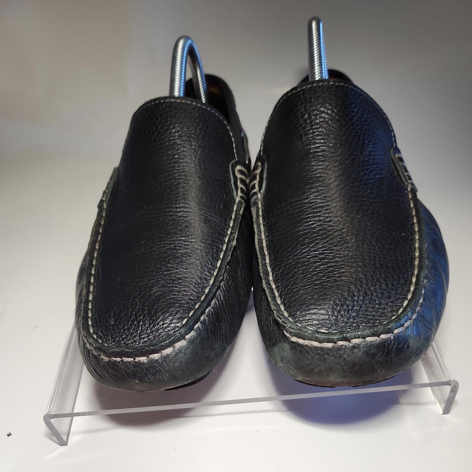 14th & Union 14th & UNION BLACK Moccasin Driving Slip-On Nautical Sz.8.5 Size US 8.5 / EU 41-42 - 7 Thumbnail