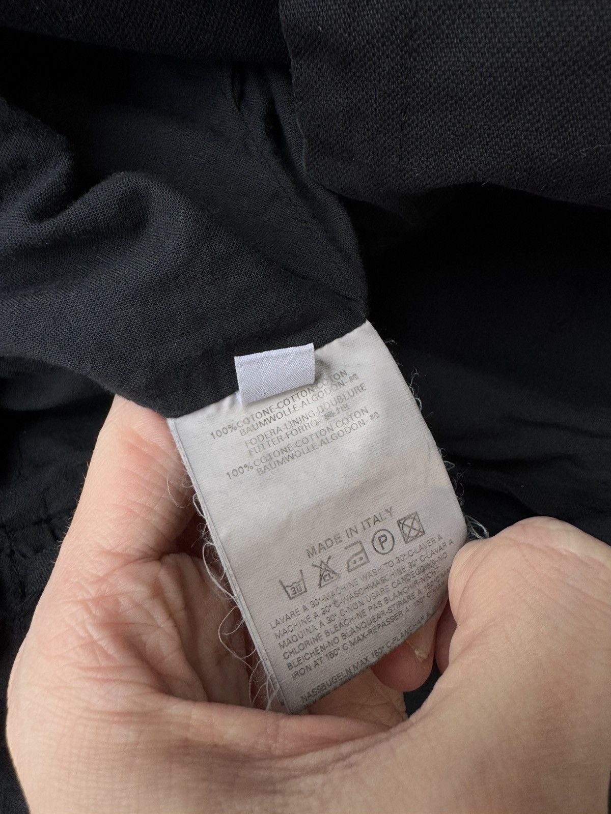 Maison Margiela Maison Martin Margiela AW04 Raw Collar Faded Cotton Caban Size US S / EU 44-46 / 1 - 11 Thumbnail