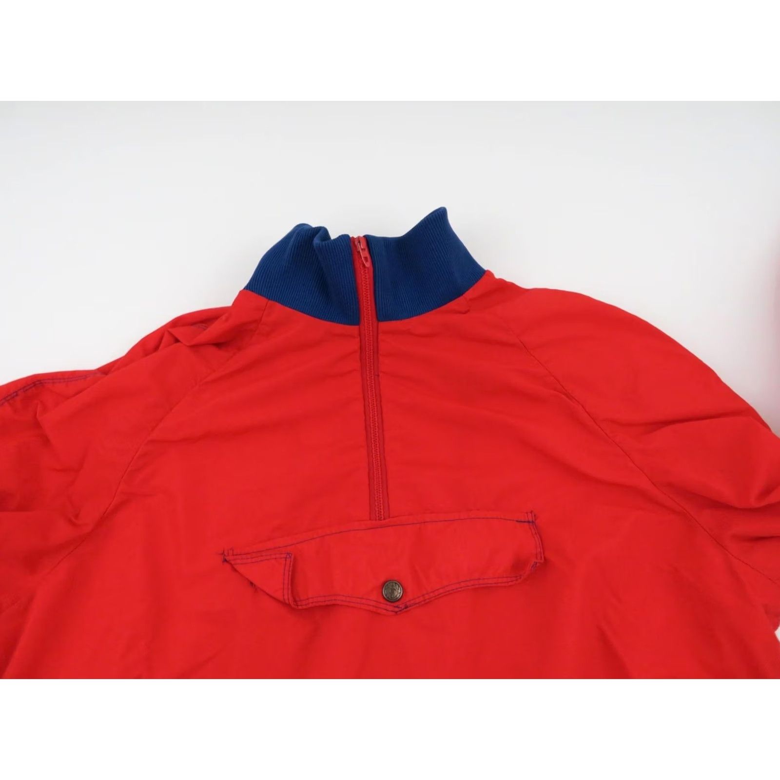 Vintage VINTAGE American Vintage Anorak Jacket Mens M Red 90s 80s Windbreaker Zip Pockets Weathergear Casual Retro Jacket Mens M Red 80s 90s Size US M / EU 48-50 / 2 - 3 Thumbnail
