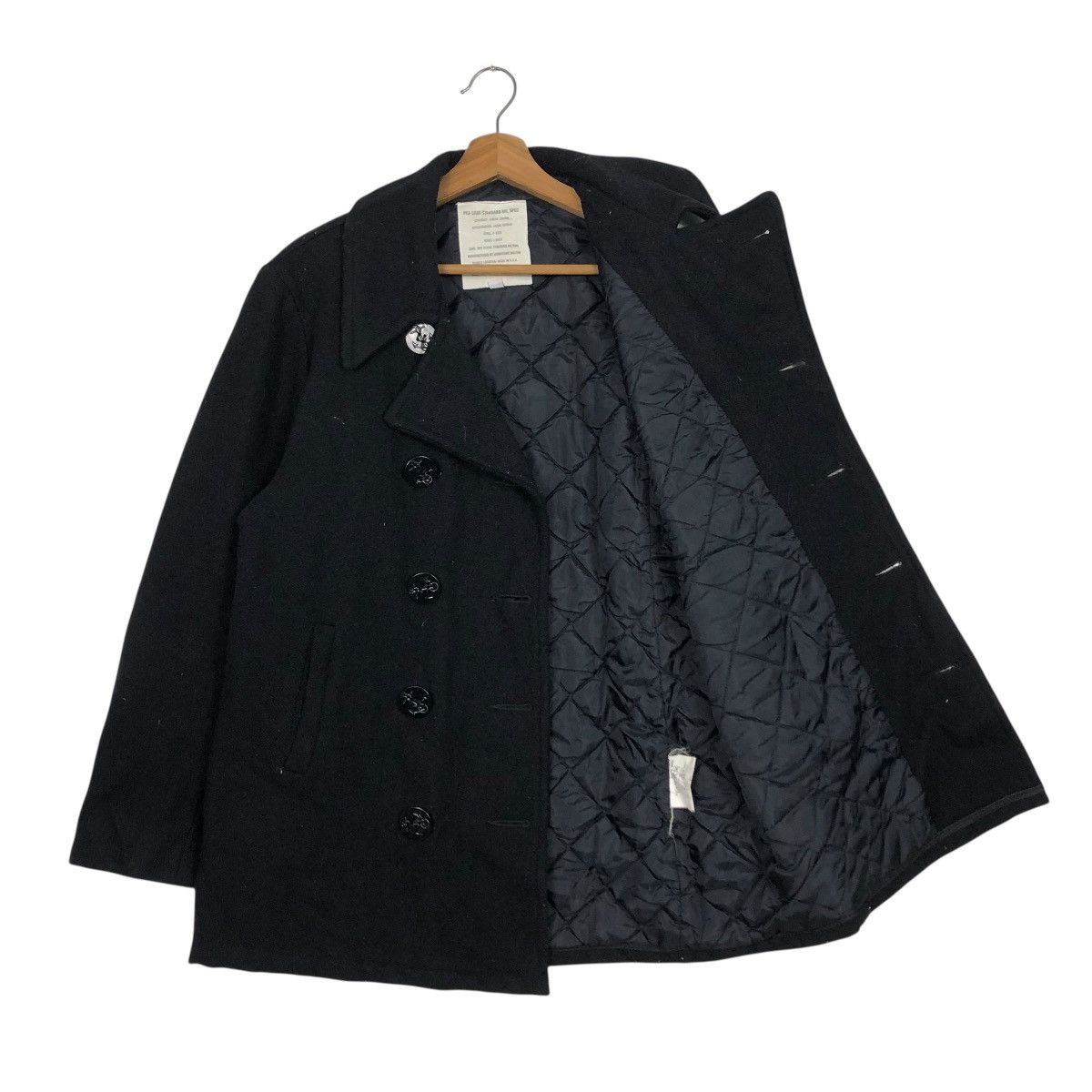 Vintage 🔥VINTAGE WORKER DUFFLE WOOL JACKET PEACOAT ISSEY MIYAKE Size US L / EU 52-54 / 3 - 13 Thumbnail