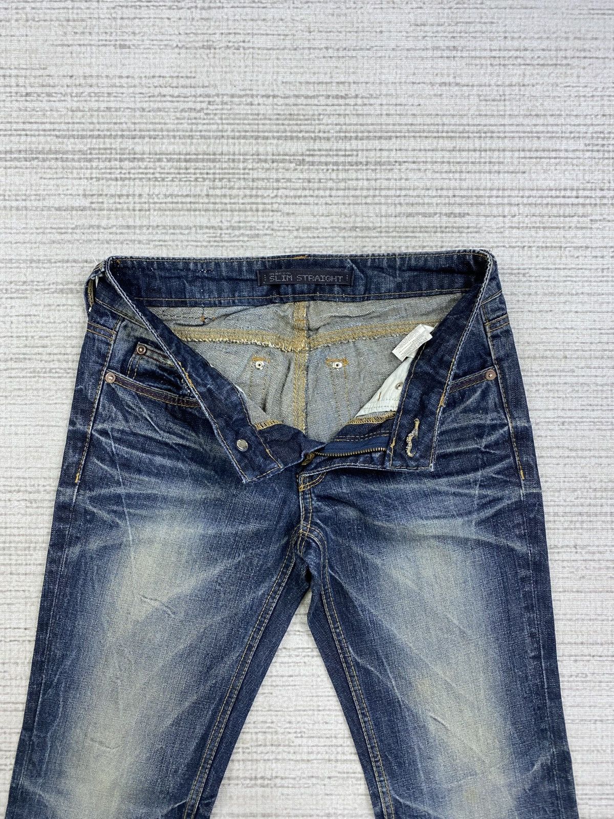 If Six Was Nine × Japanese Brand × Vintage Vintage Flare Tbj Nearby Distressed Denim Jeans Size US 27 - 6 Thumbnail