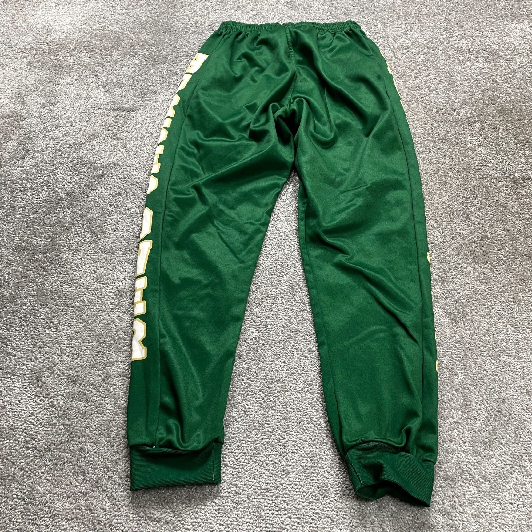 Vintage Unbranded Jogger Pants Women 2XL Green Elastic Waist Activewear Casual Travel Sweatpants Regular Fit Size 40" / US 18 - 2 Thumbnail