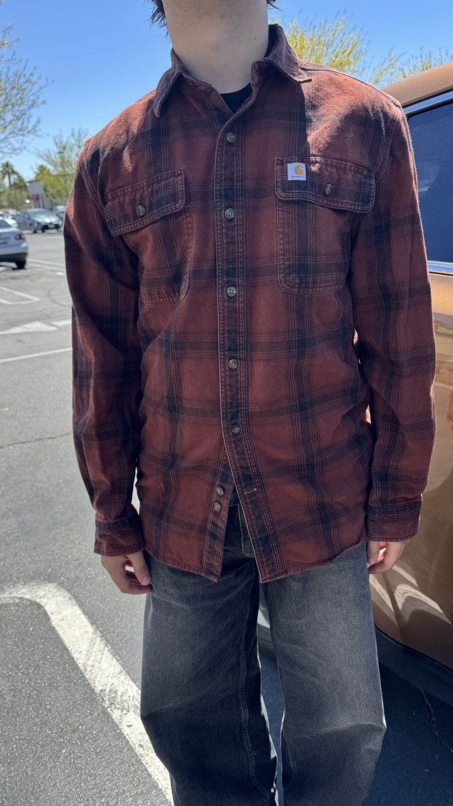 Carhartt Carhartt vintage long sleeve button up Size US S / EU 44-46 / 1 - 6 Thumbnail