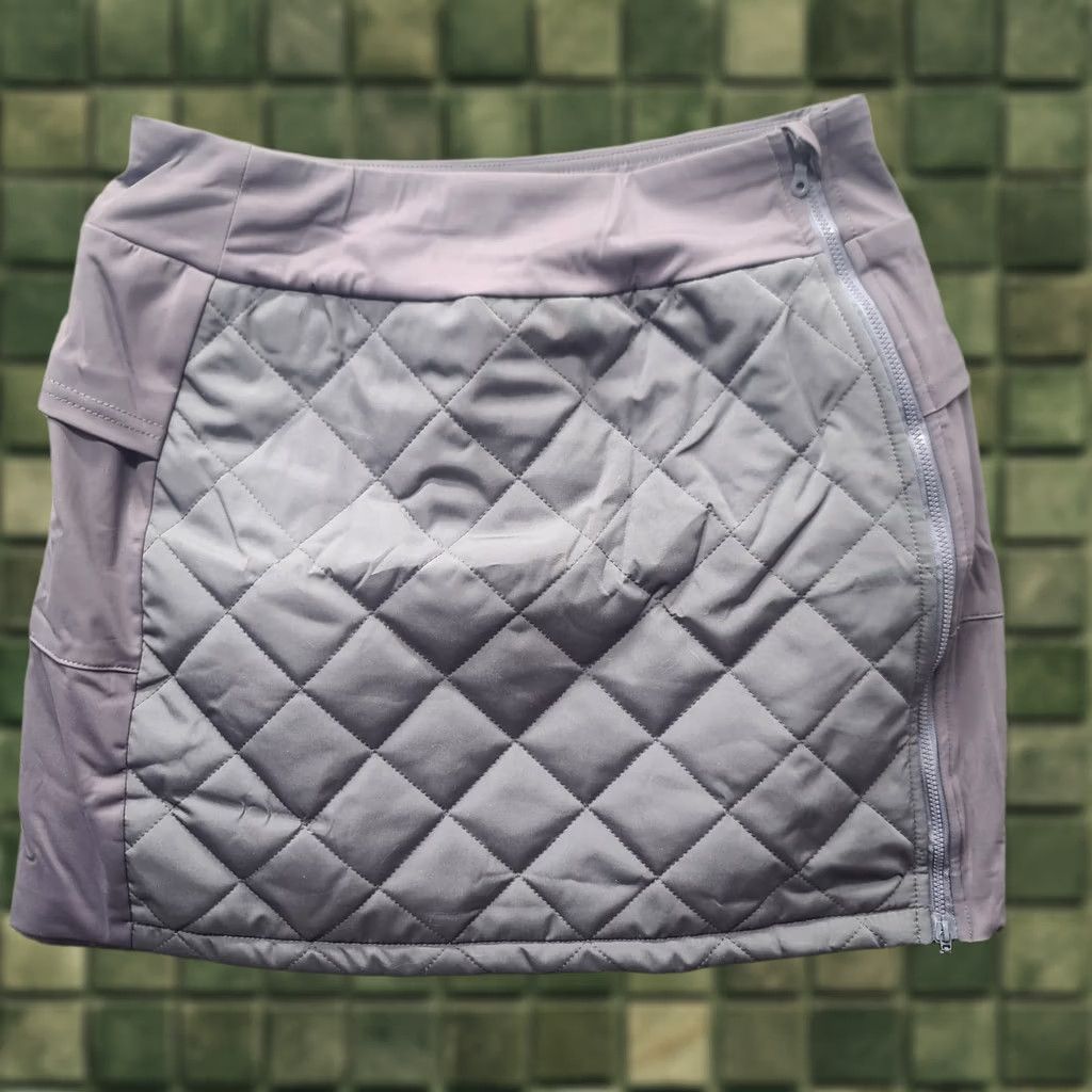 Vintage VINTAGE Jack Smith Skirt Womens M Insulated Puffer Quilted Zip Off Pockets Shirt? Size 32" / US 10 / IT 46 - 1 Thumbnail
